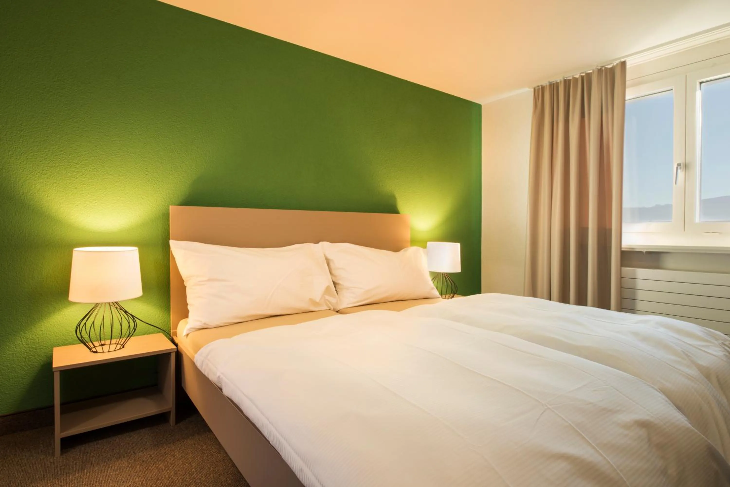 Bedroom, Bed in Le Domaine (Swiss Lodge)