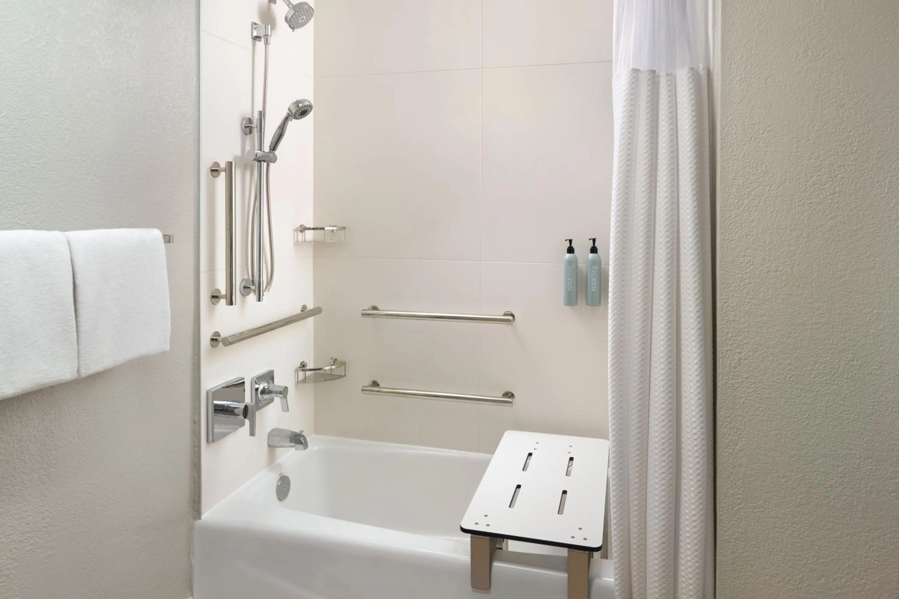 Bathroom in Courtyard by Marriott Charlottesville