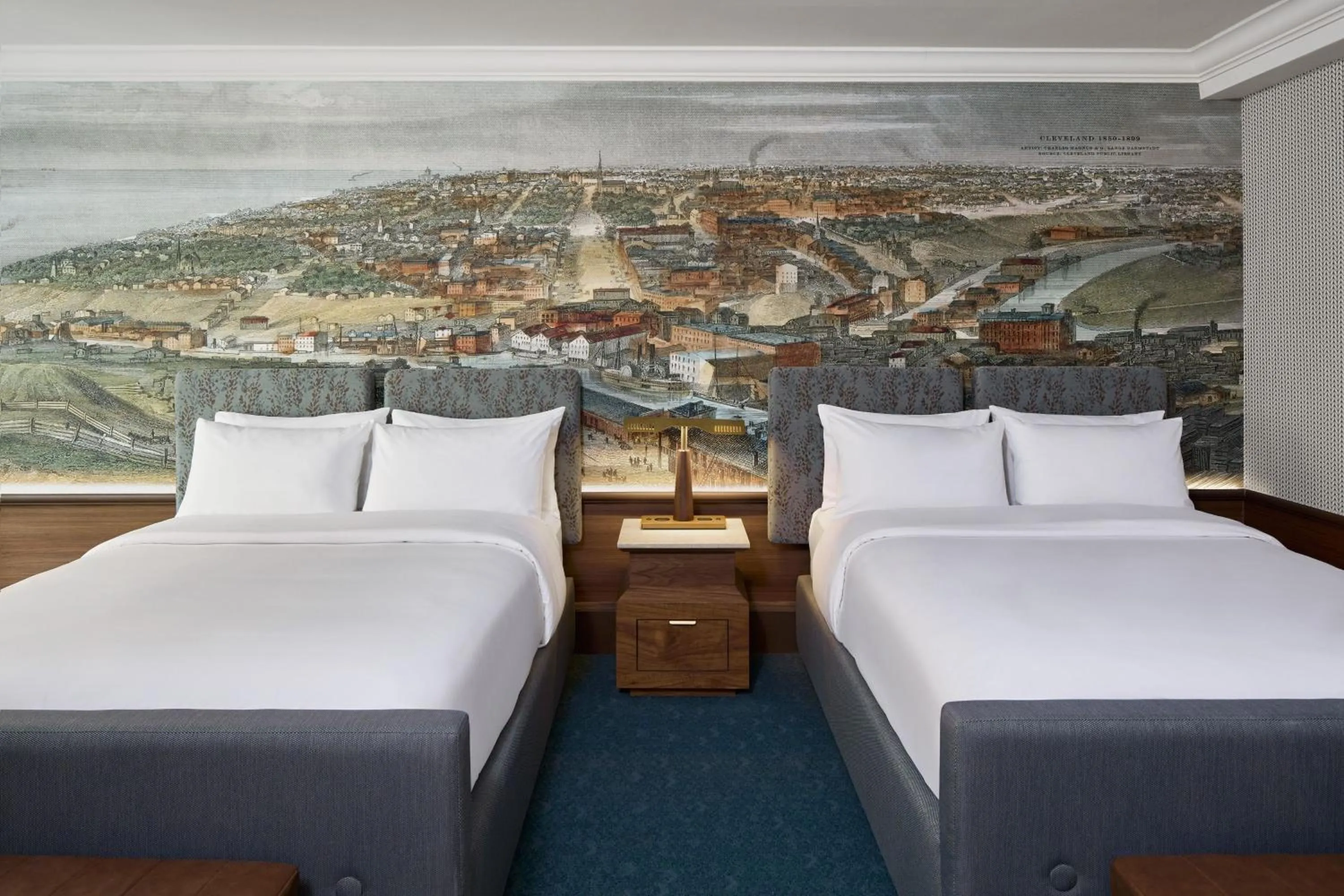 Bedroom, Bed in Hotel Cleveland Autograph Collection