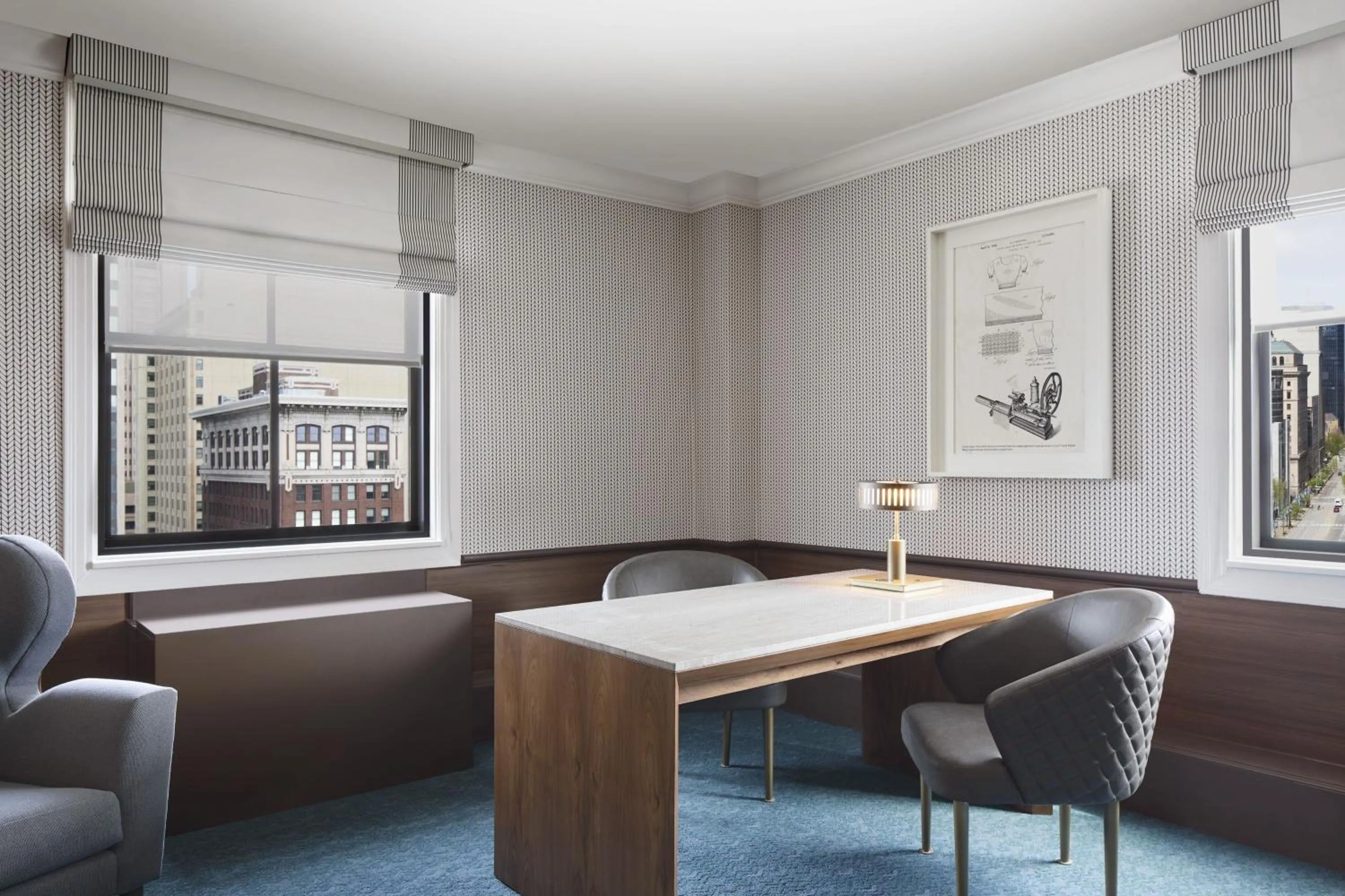 Bedroom in Hotel Cleveland Autograph Collection