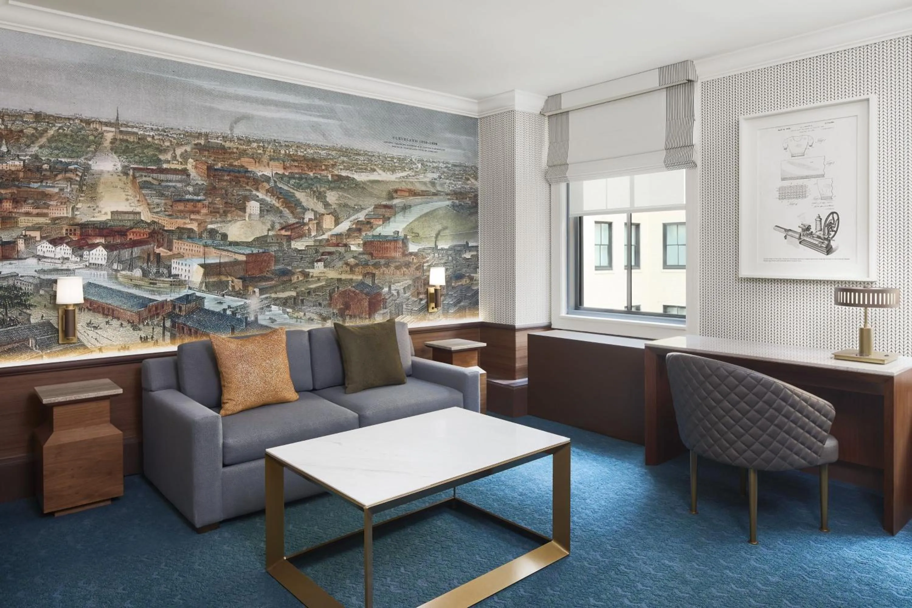 Bedroom in Hotel Cleveland Autograph Collection