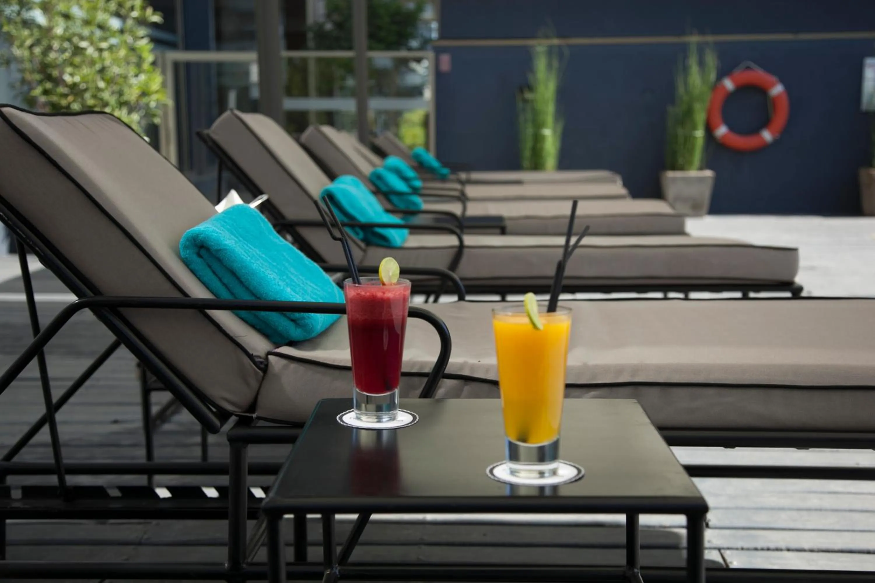 Swimming pool in Hotel Casino Talca