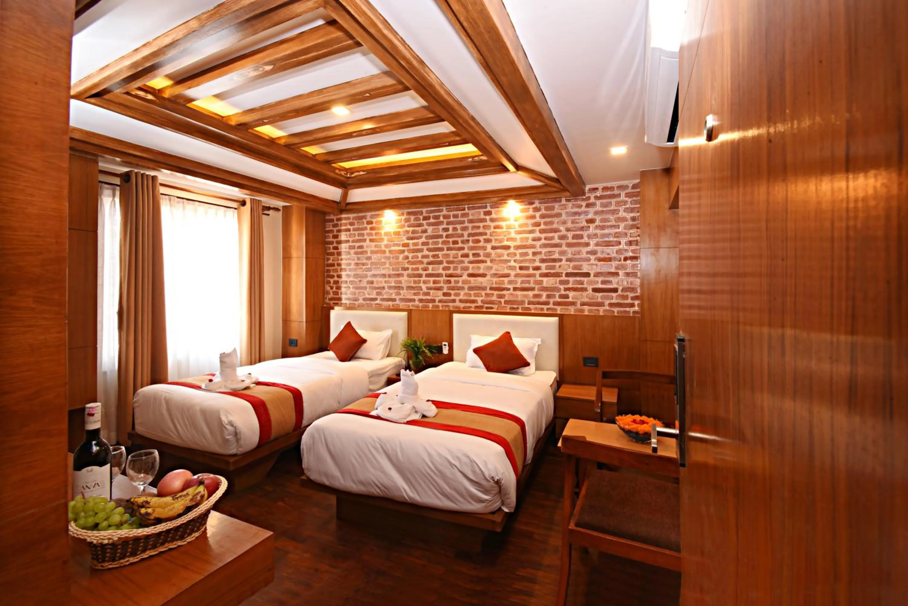 Bed in Hotel Thamel Park