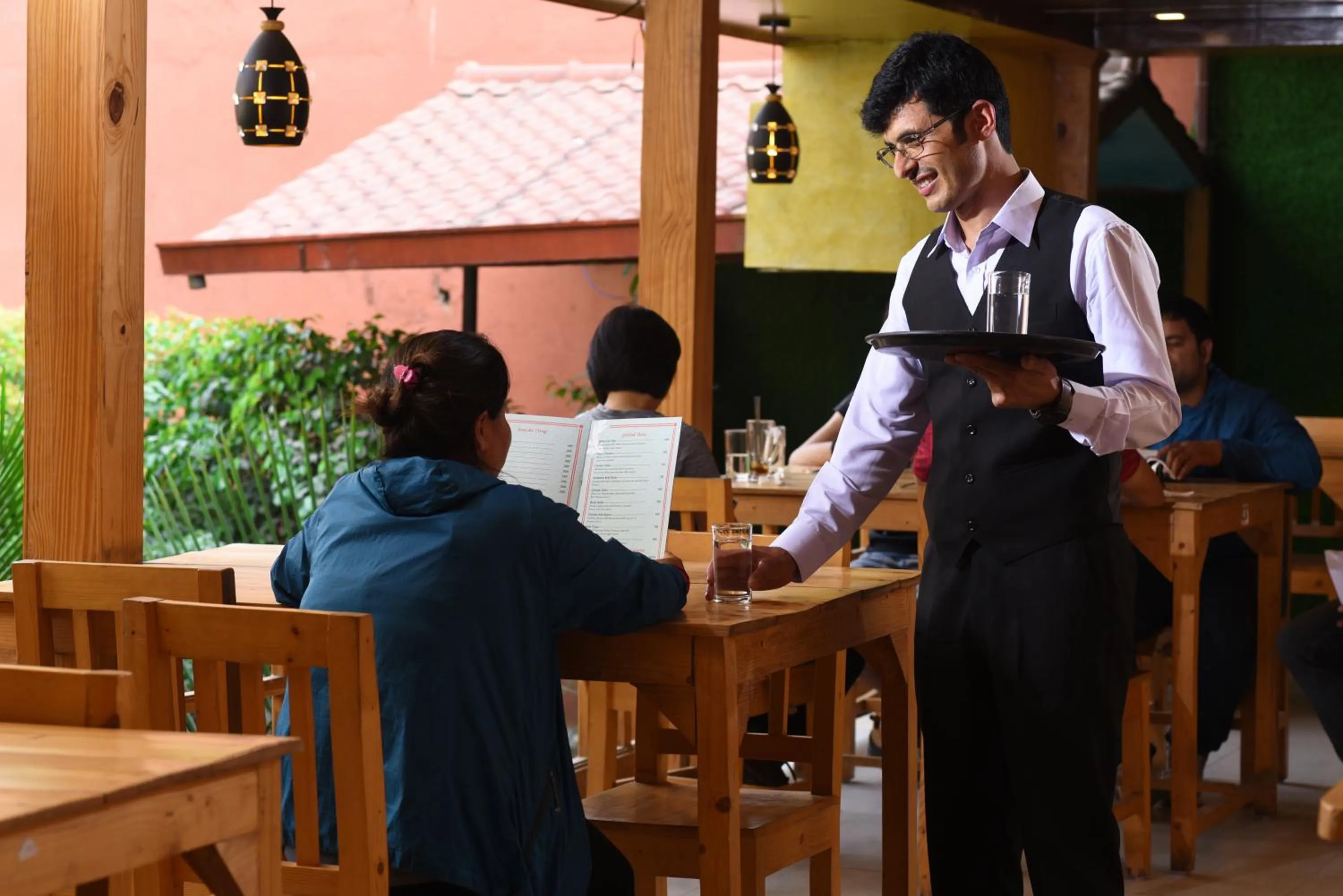 Staff in Hotel Thamel Park