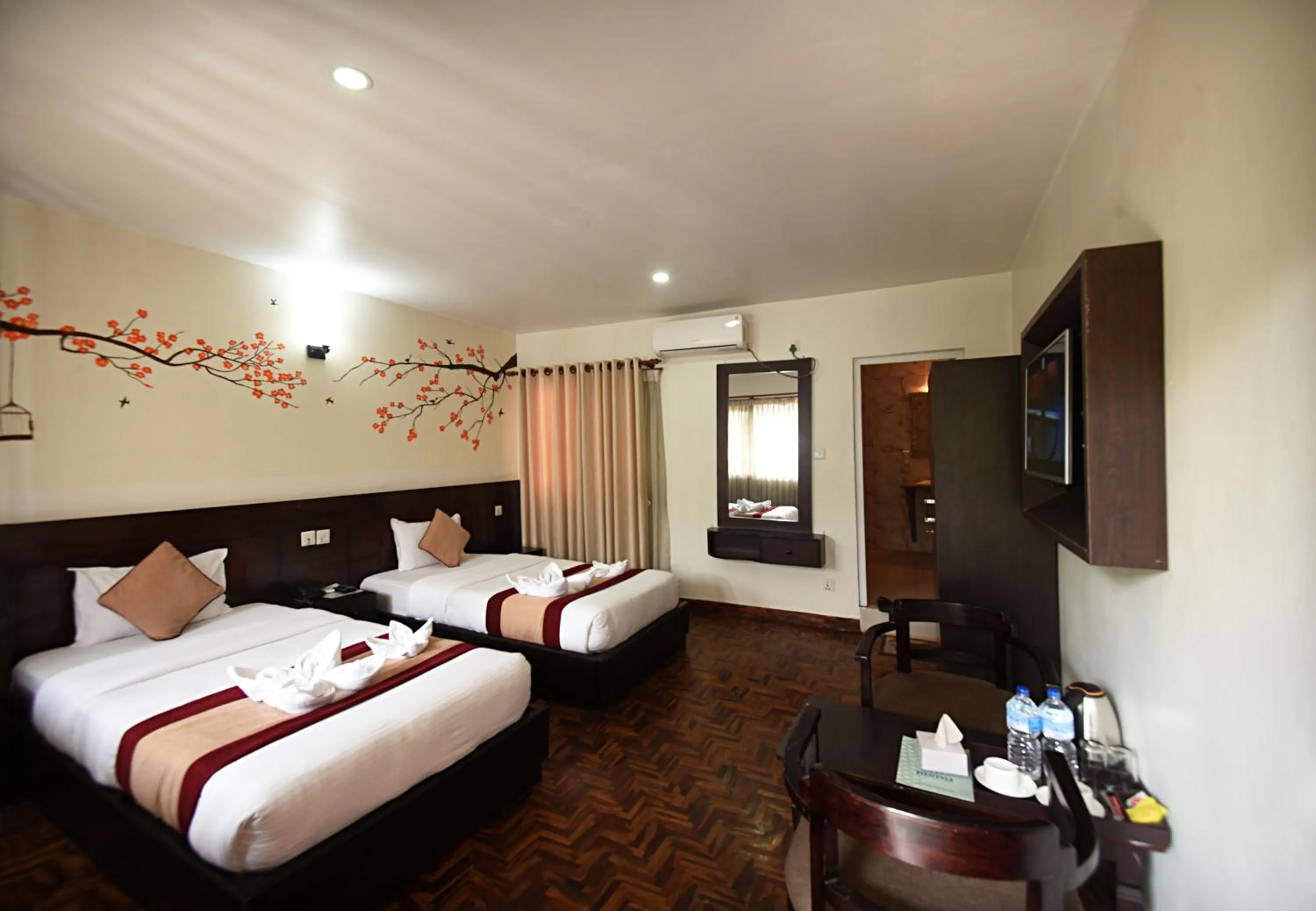 Photo of the whole room, Bed in Hotel Thamel Park