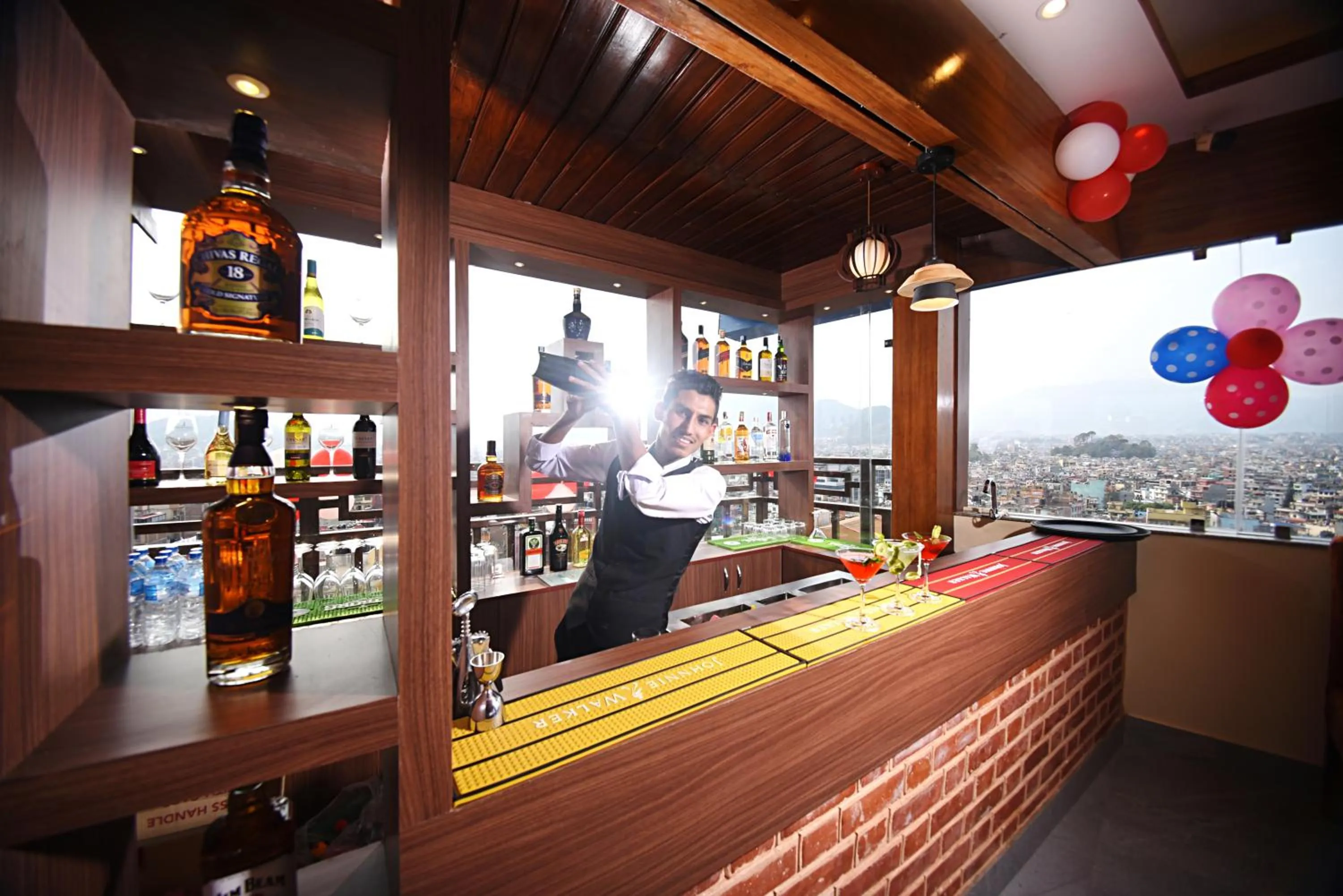 Staff in Hotel Thamel Park