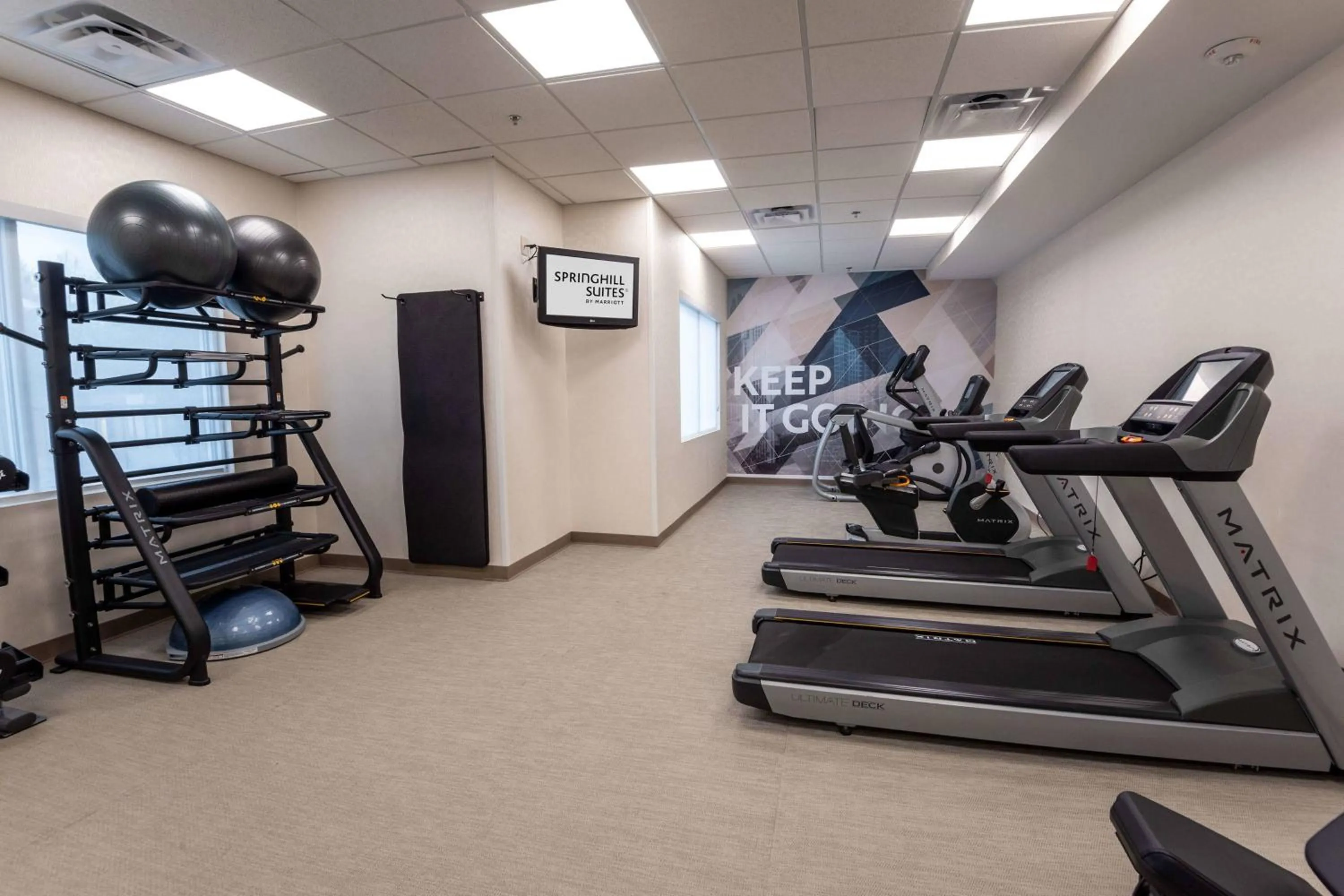Fitness centre/facilities in SpringHill Suites Columbus Airport Gahanna