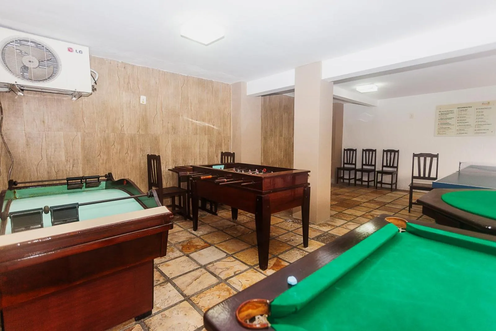 Game Room in Alimar Hotel