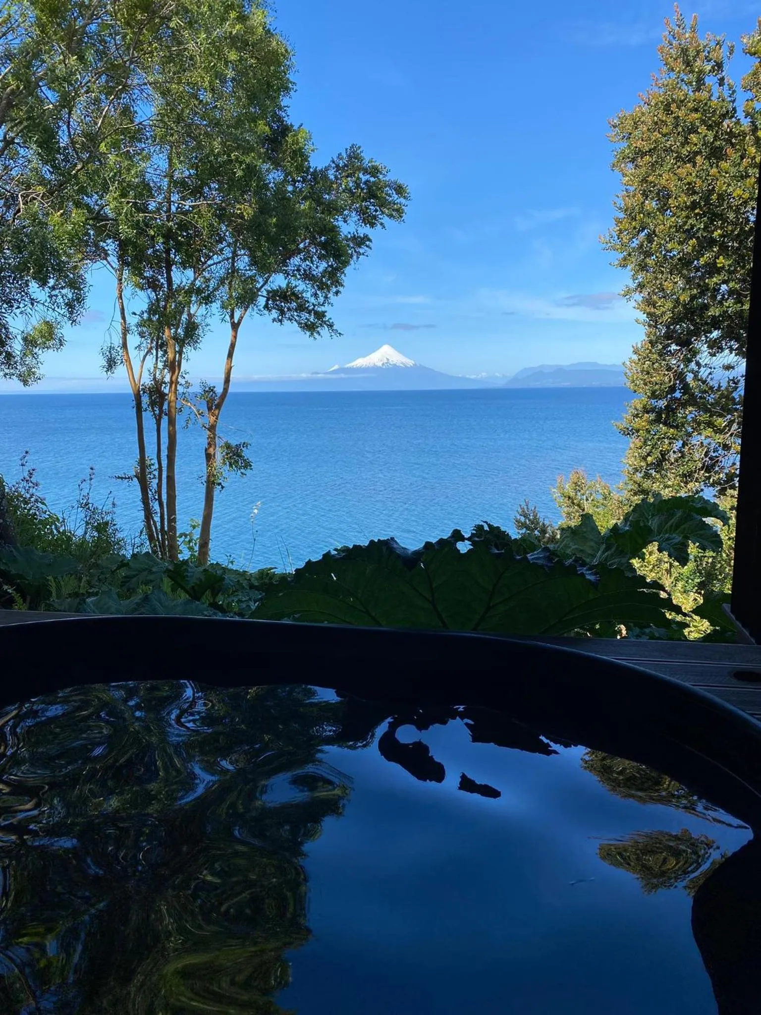 Hot Tub in Casa Molino Hotel Boutique & Restaurant Puerto Varas