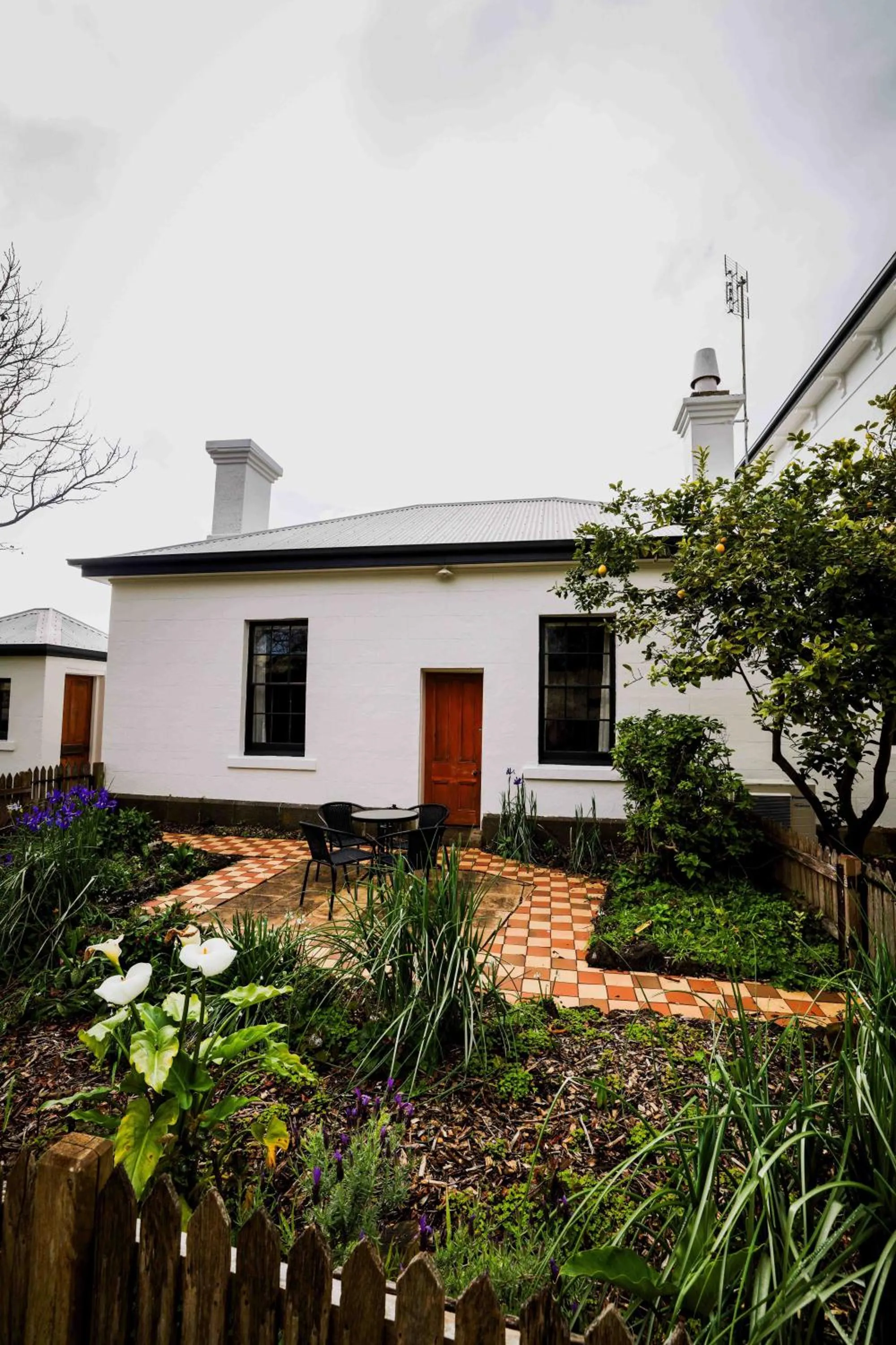 Garden view in Annesley House
