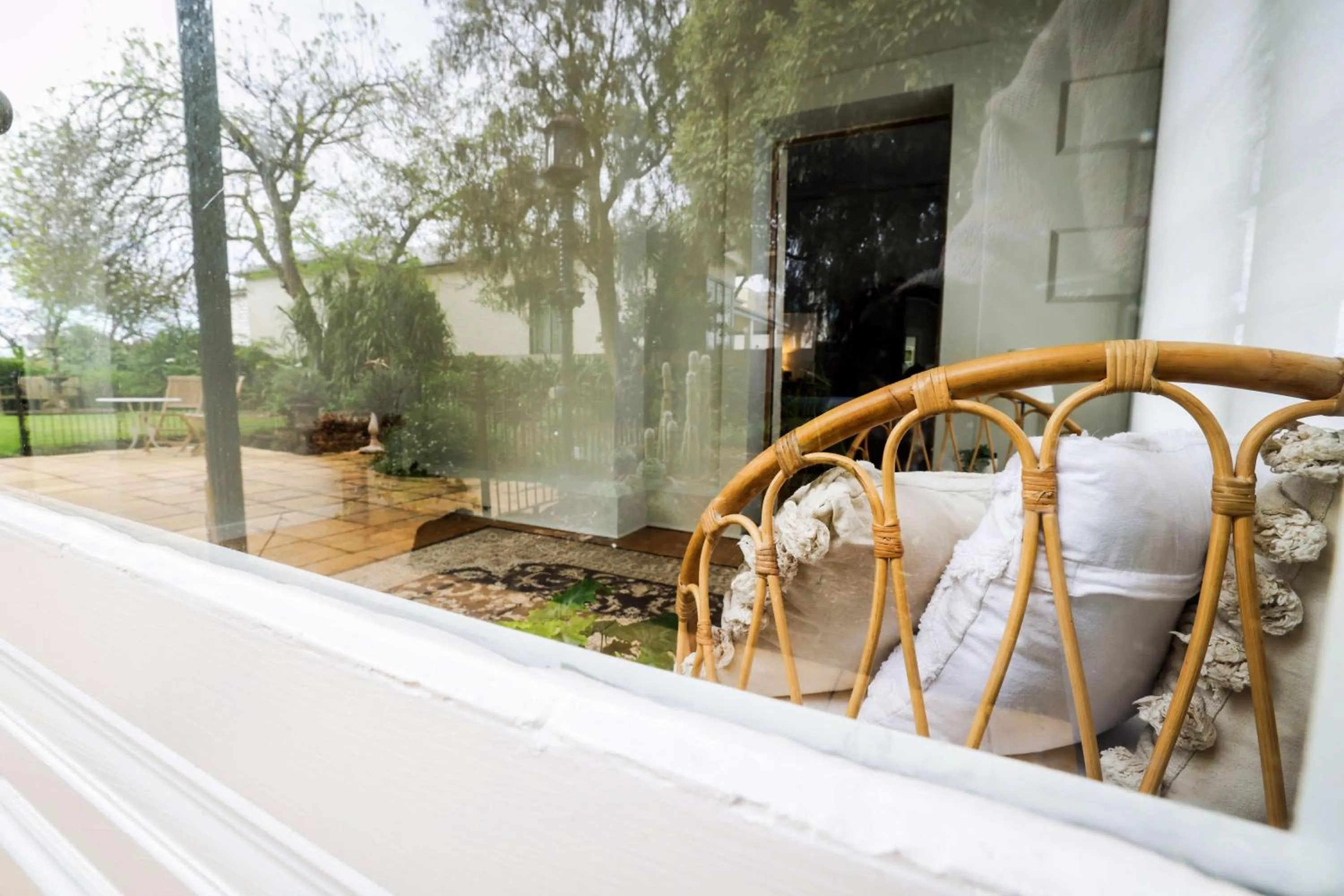 Garden view in Annesley House