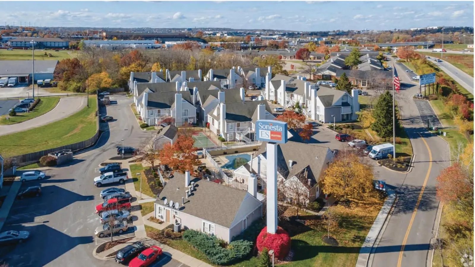 Property building in Sonesta ES Suites Cincinnati - Sharonville West