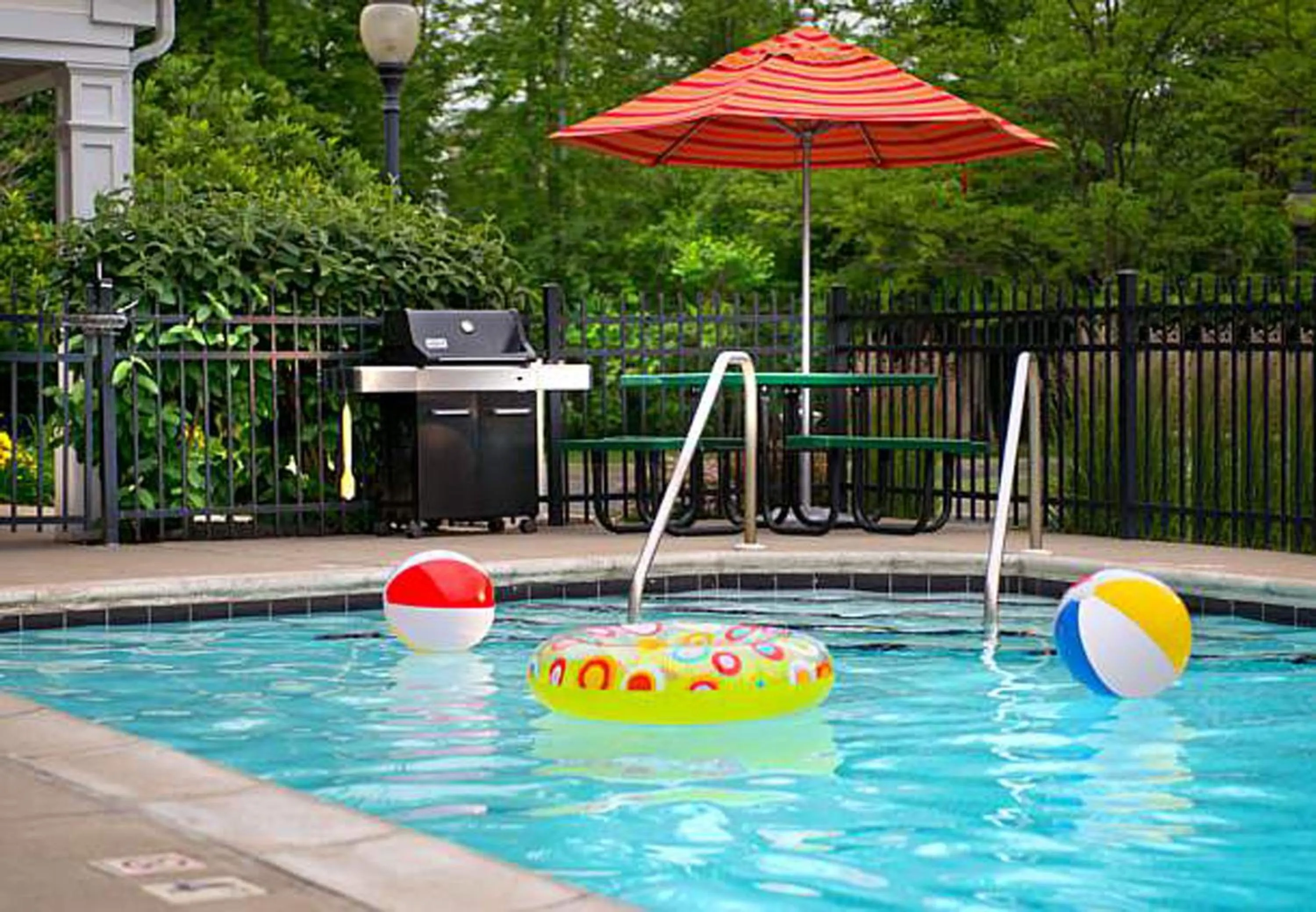 Swimming pool in Hawthorn Extended Stay by Wyndham Cincinnati NE Mason