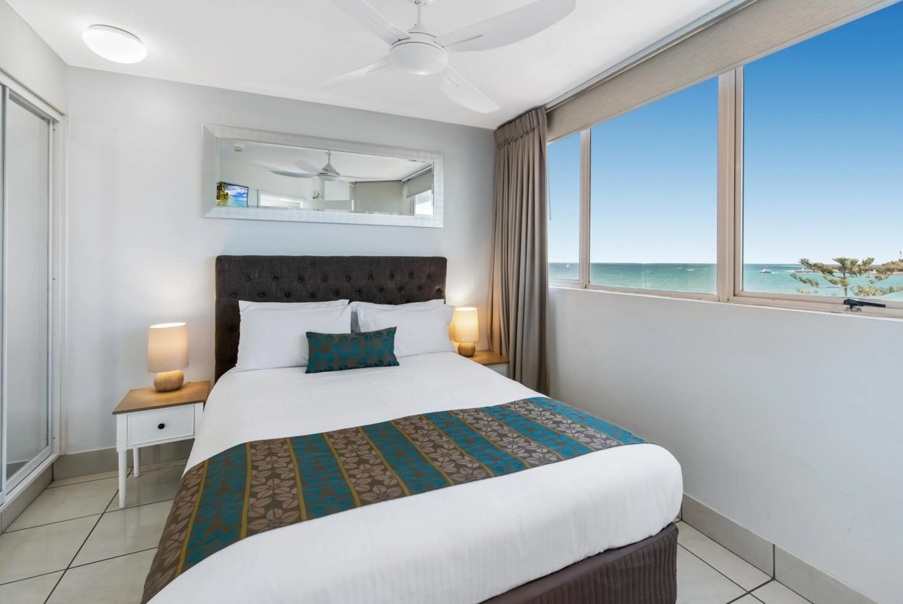 Bedroom, Bed in Sandcastles Mooloolaba