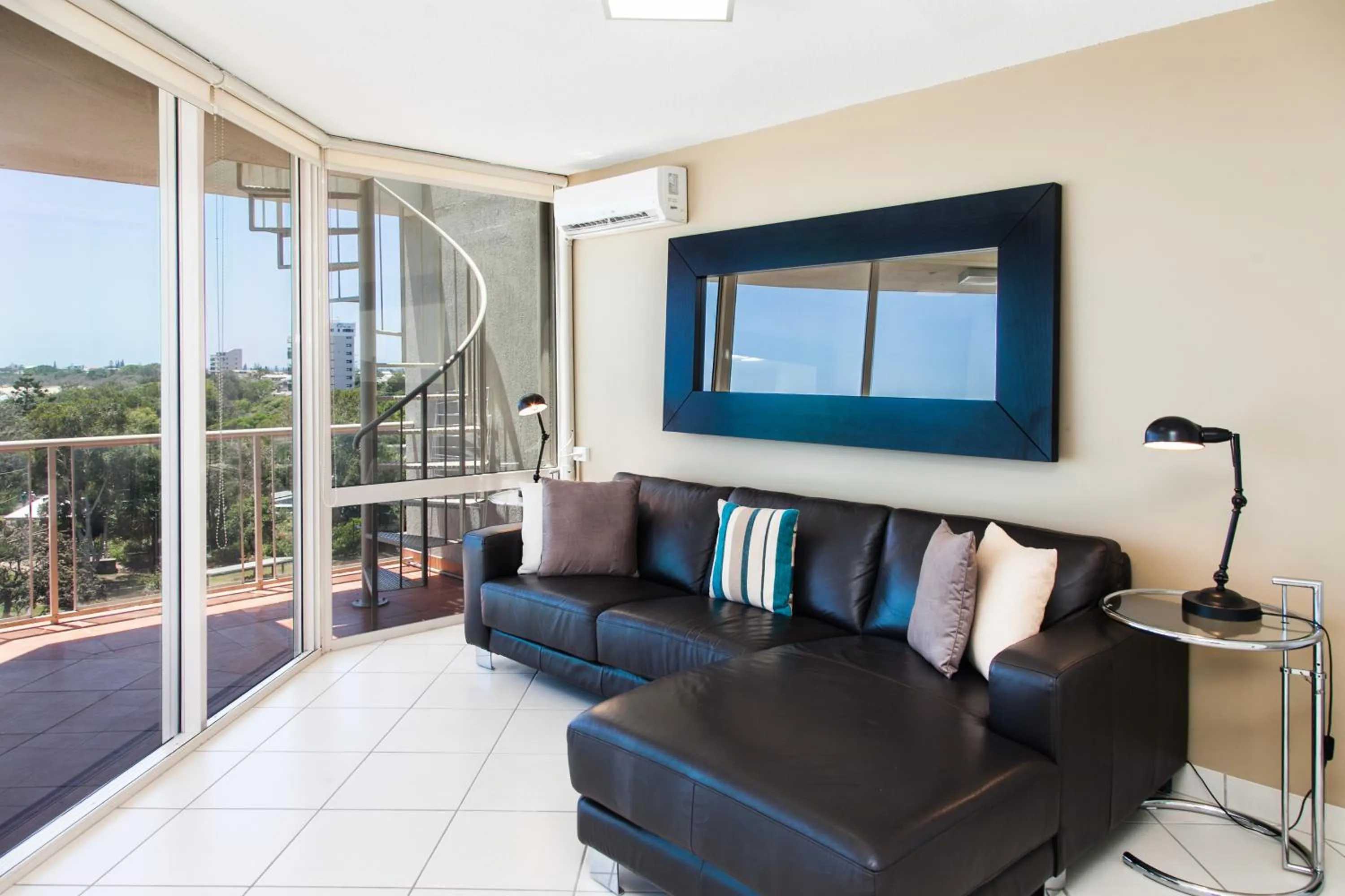 Living room in Sandcastles Mooloolaba