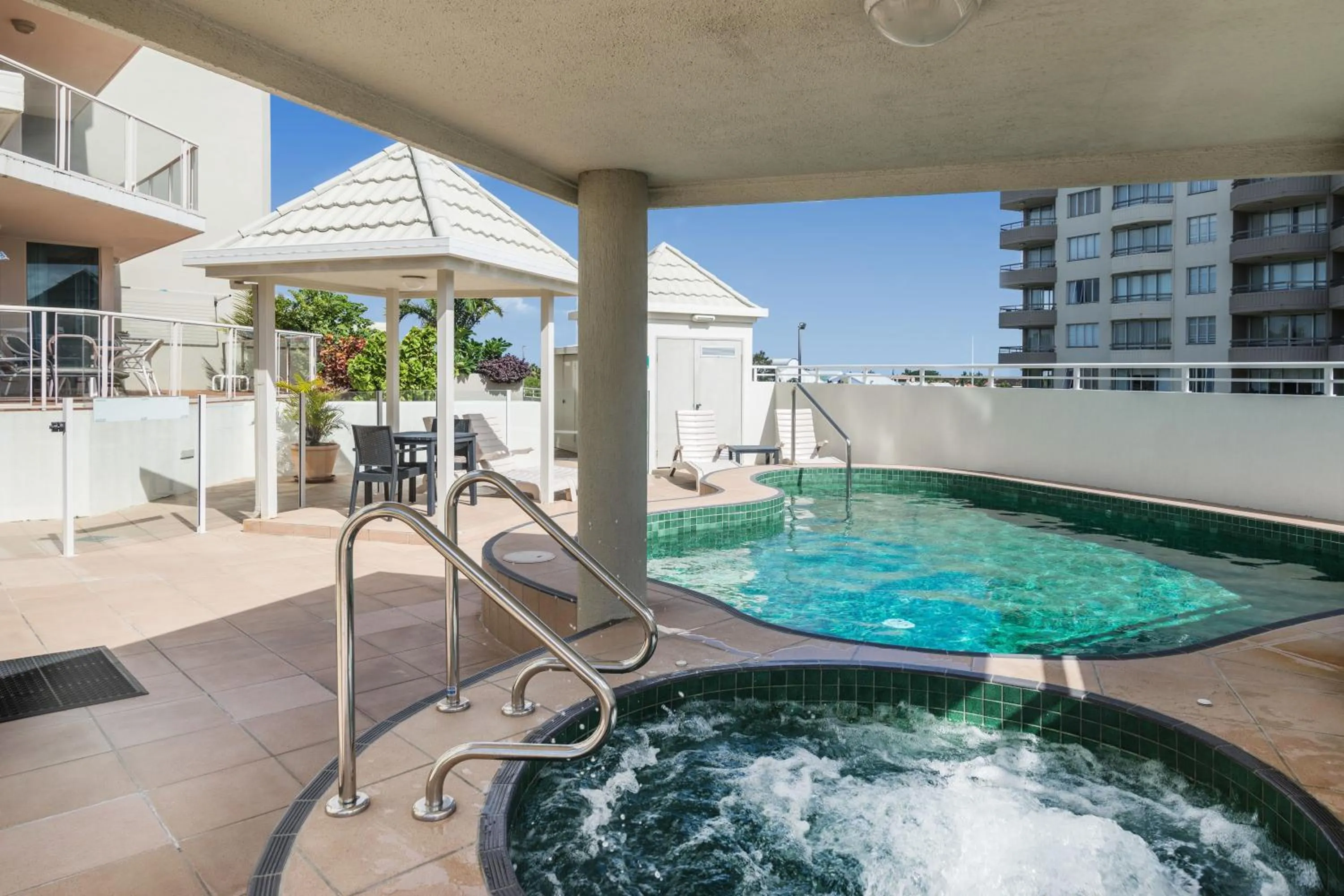 Hot Tub in Sandcastles Mooloolaba