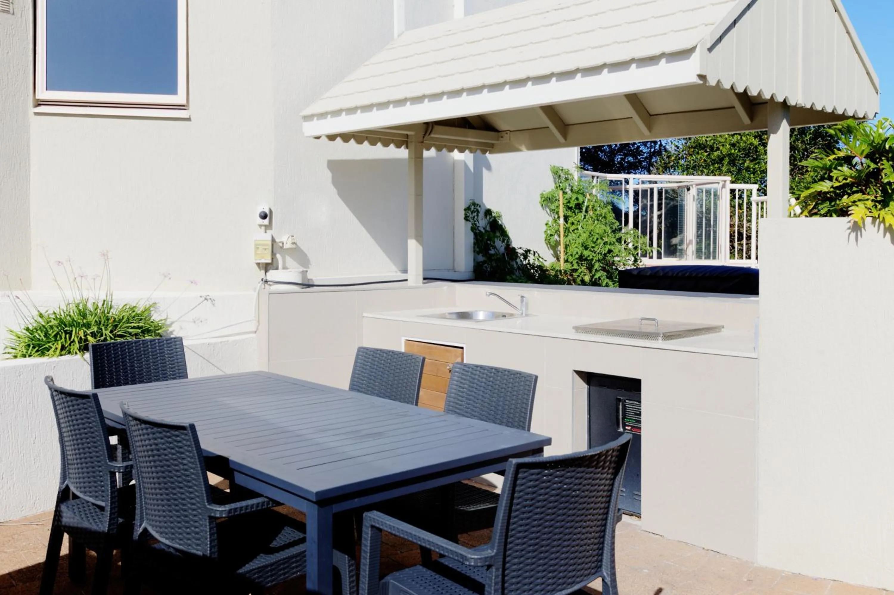 BBQ facilities in Sandcastles Mooloolaba