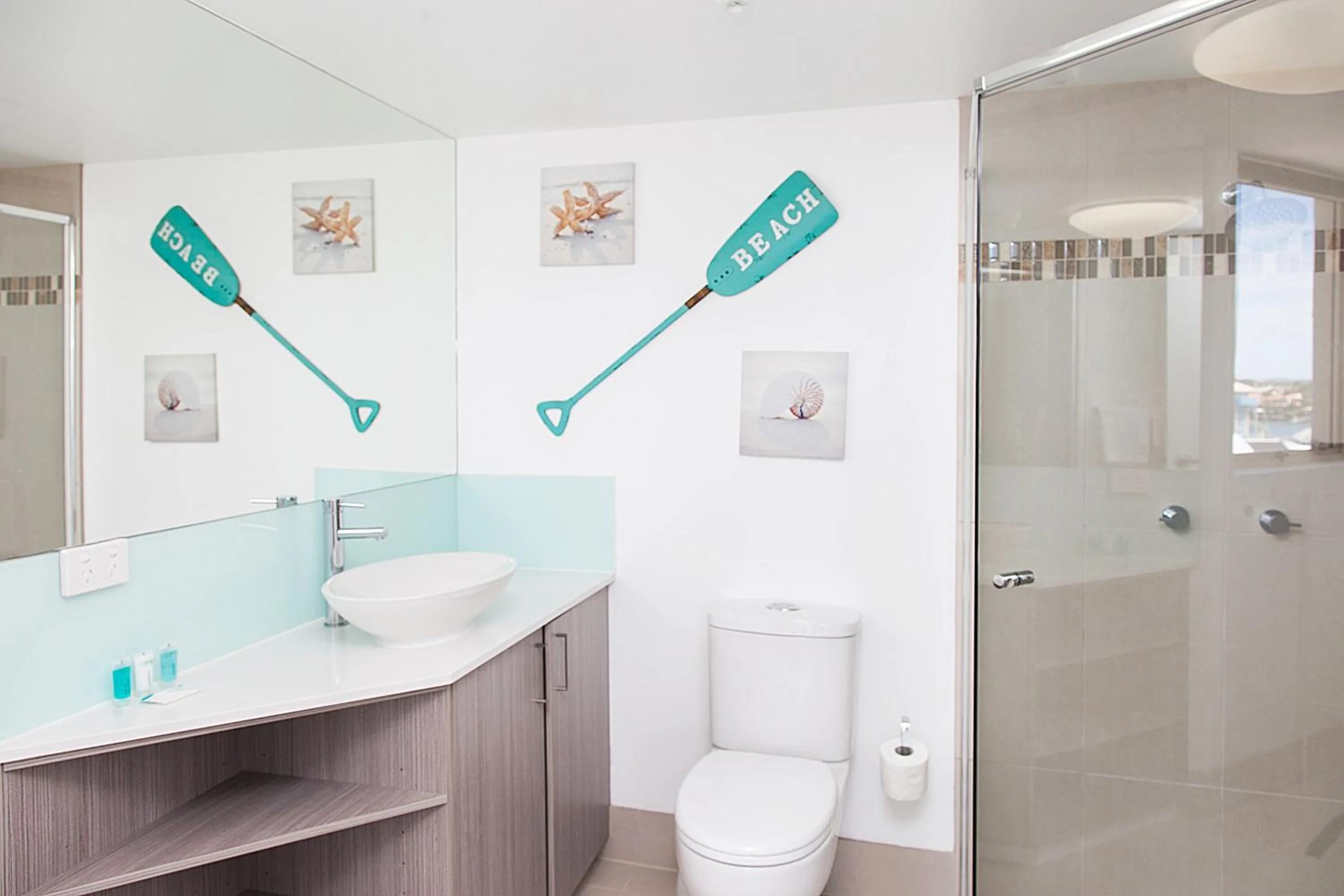 Bathroom in Sandcastles Mooloolaba