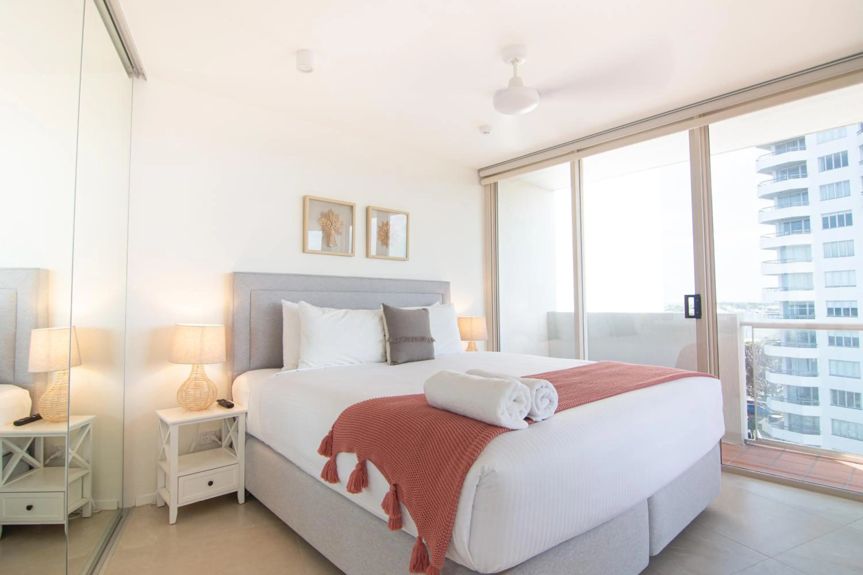 Bed in Sandcastles Mooloolaba