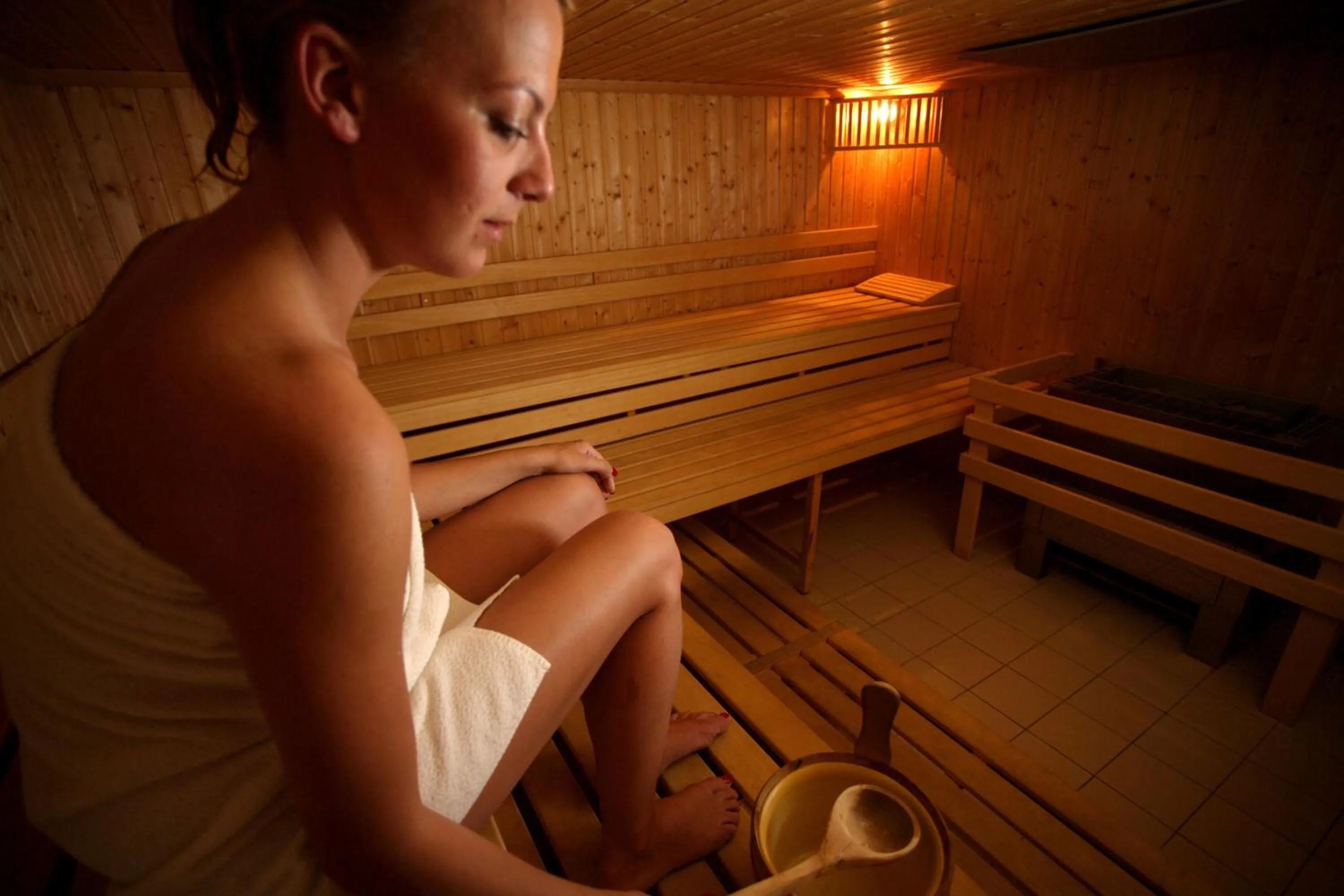 Spa and wellness centre/facilities in Aparthotel Milenij