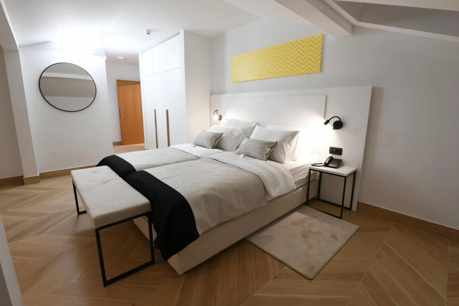 Bed in Aparthotel Milenij