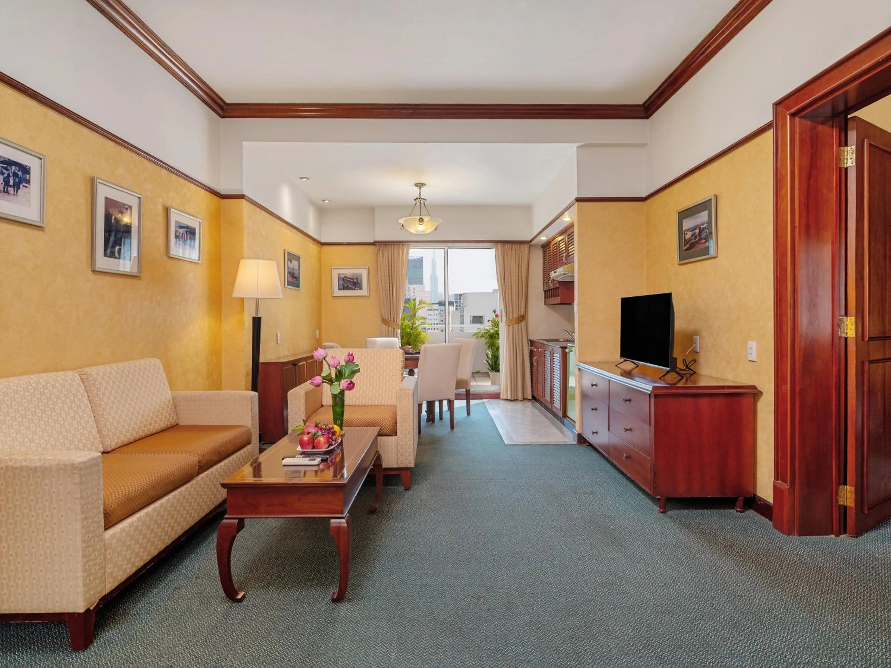 Living room in Bong Sen Hotel Saigon