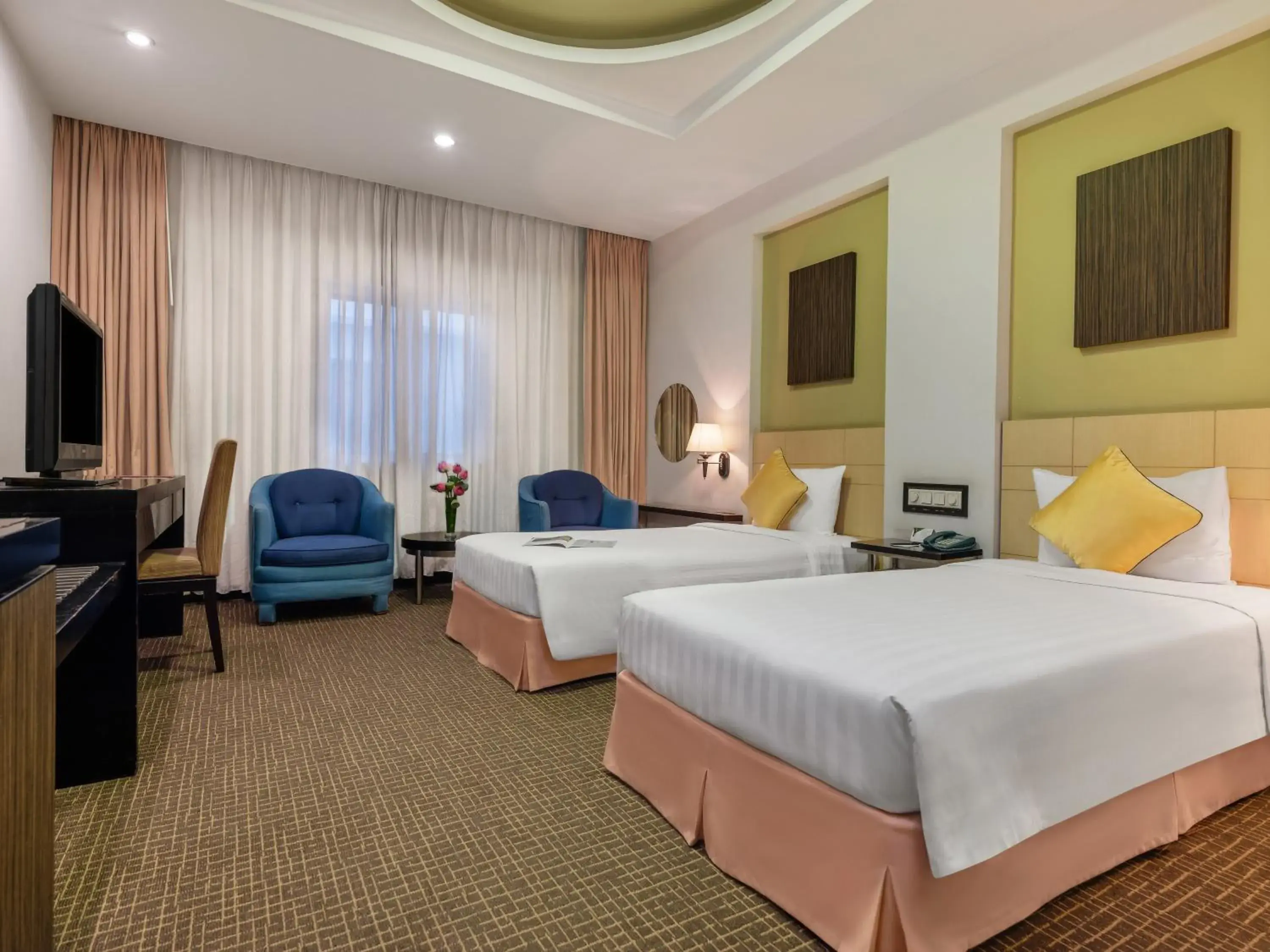 Deluxe Twin No View in Bong Sen Hotel Saigon Deluxe Twin No View in Bong Sen Hotel Saigon