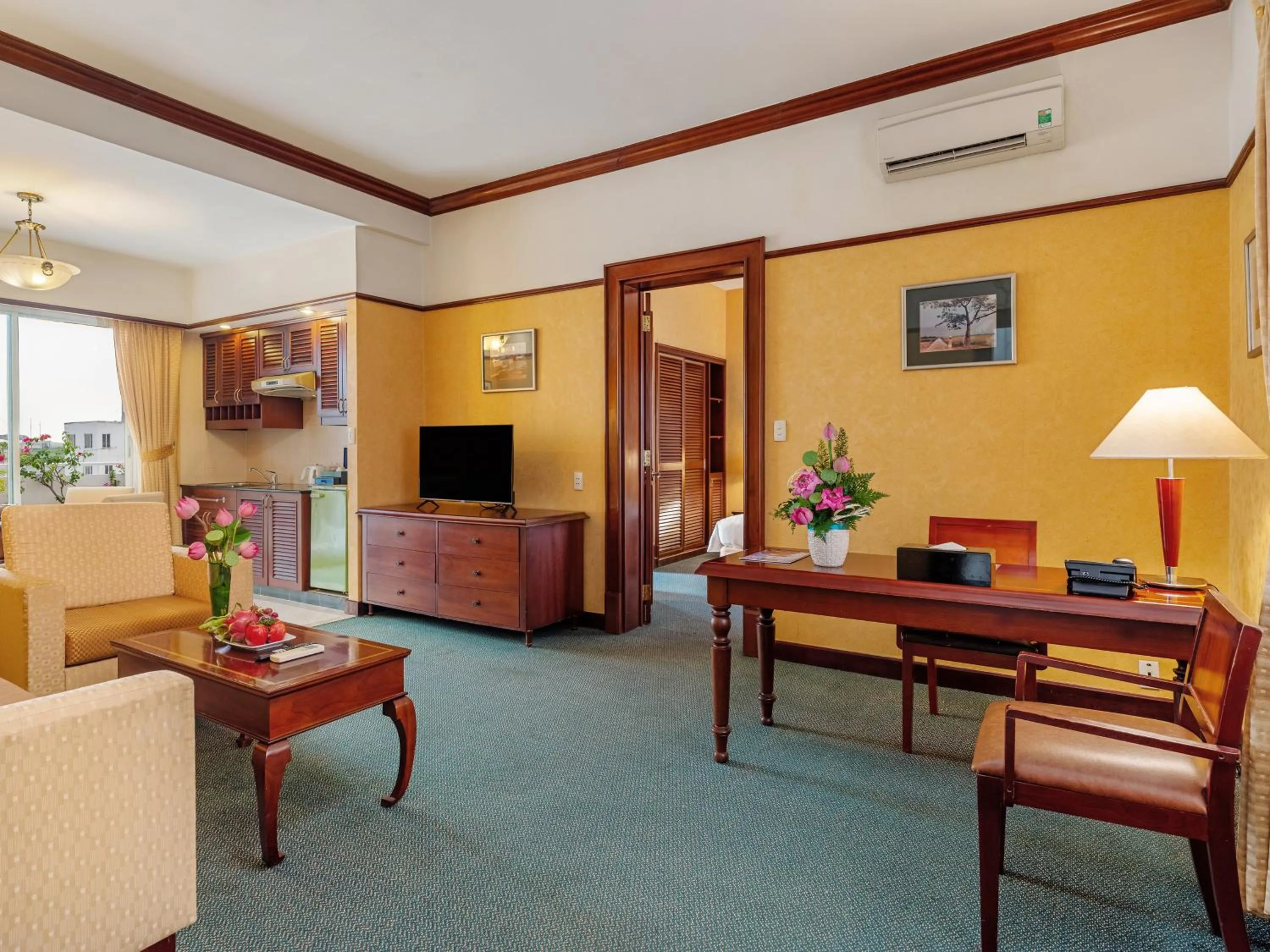 Living room in Bong Sen Hotel Saigon