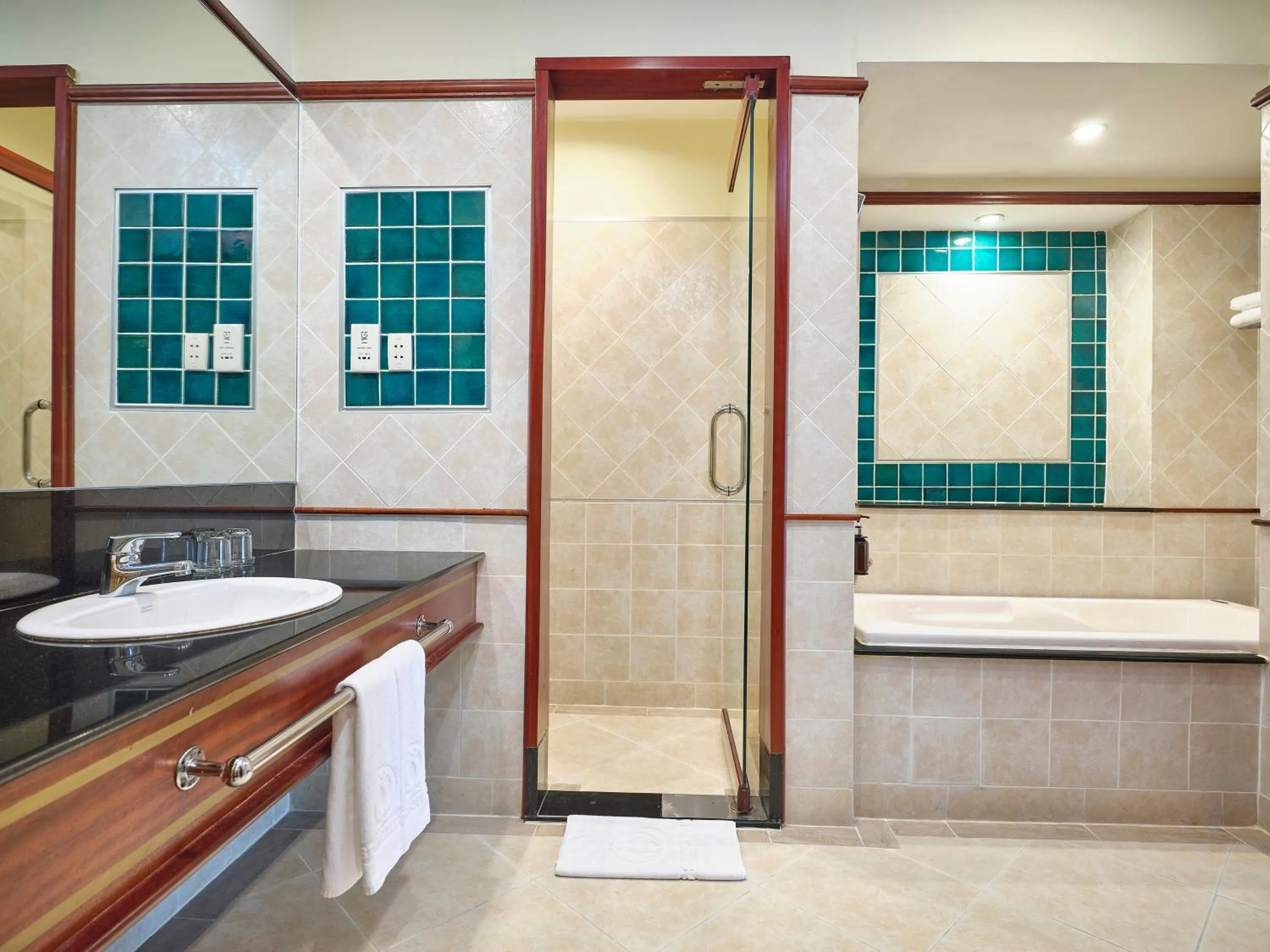 Bathroom in Bong Sen Hotel Saigon