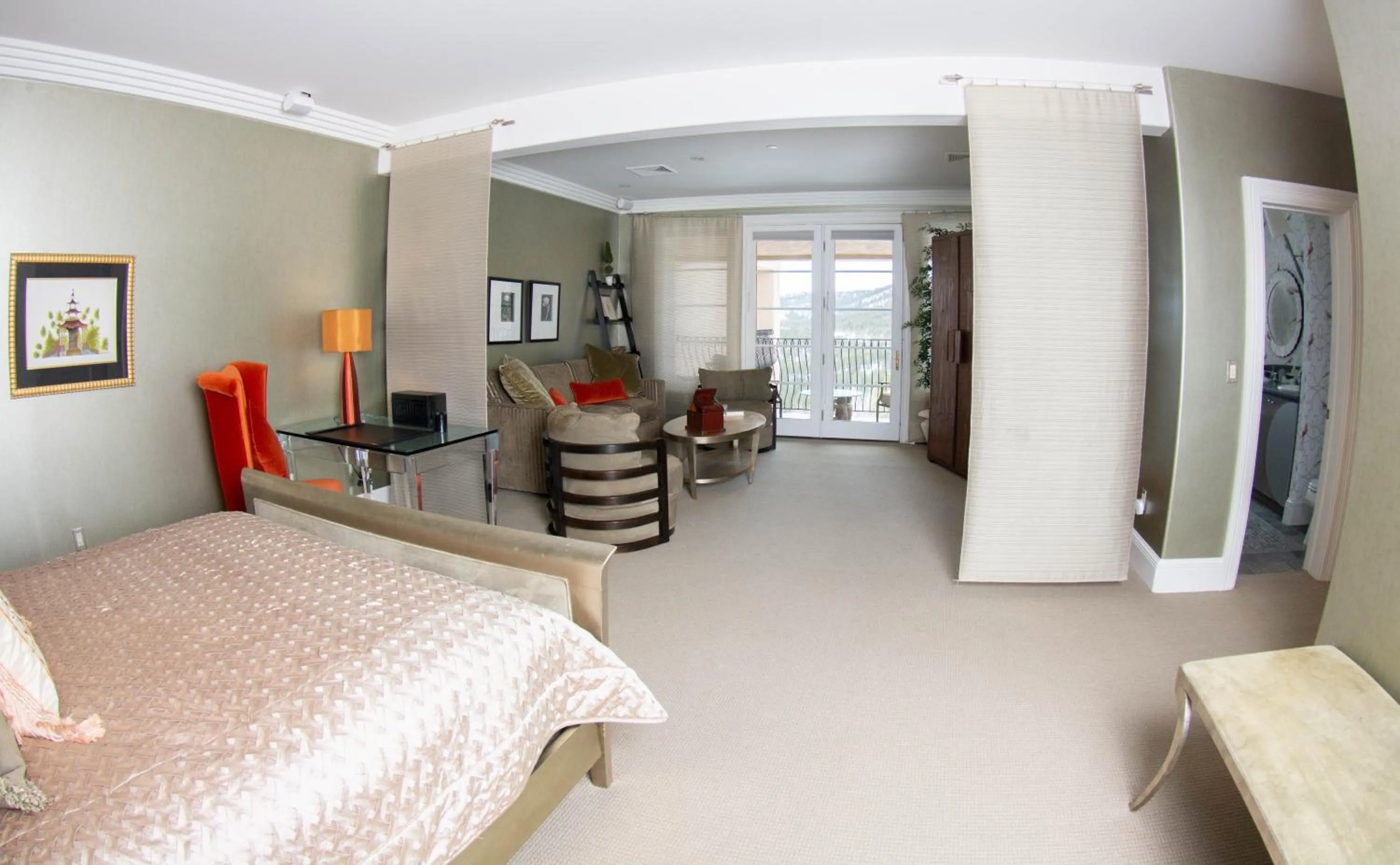 Bed in The Guest House at Keyah Grande