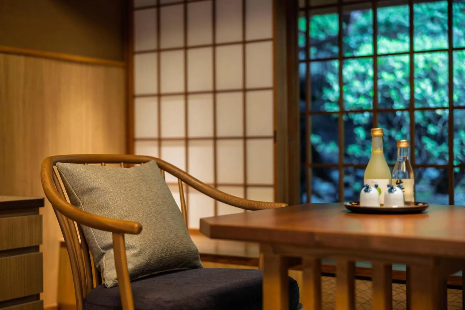 Photo of the whole room in Kyoto Ryokan SAKANOUE