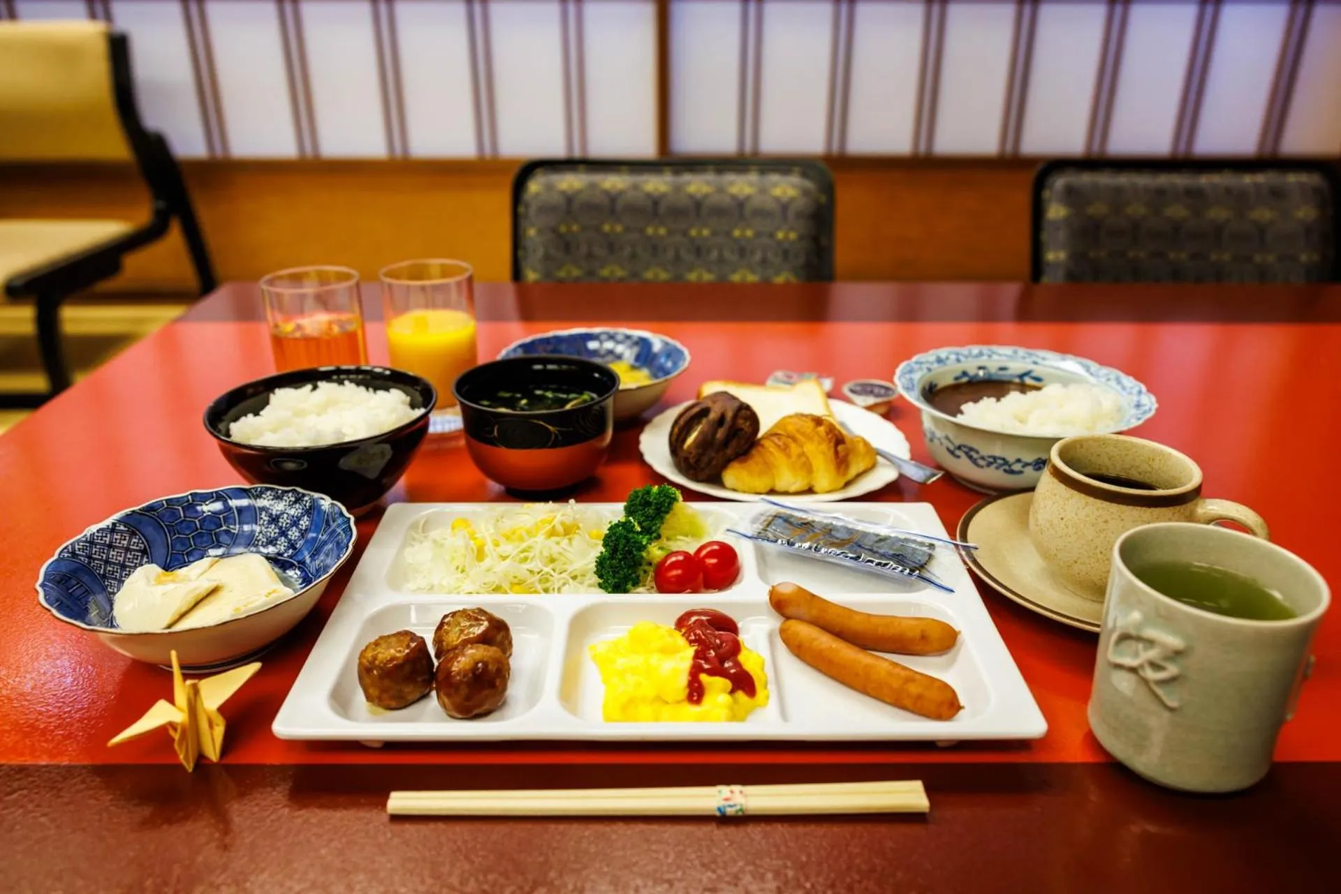 Breakfast in Kyoto Ryokan SAKANOUE