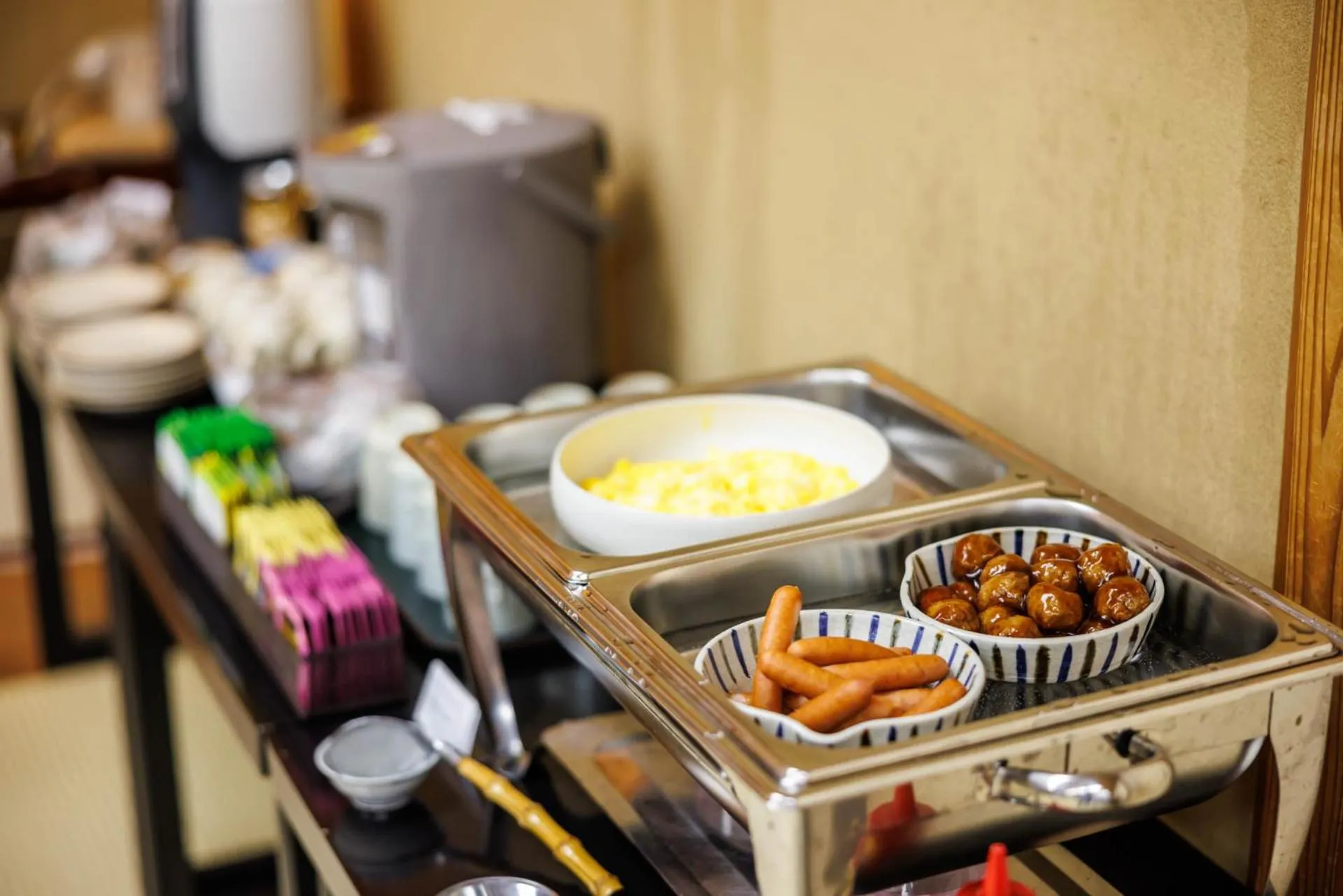Continental breakfast in Kyoto Ryokan SAKANOUE