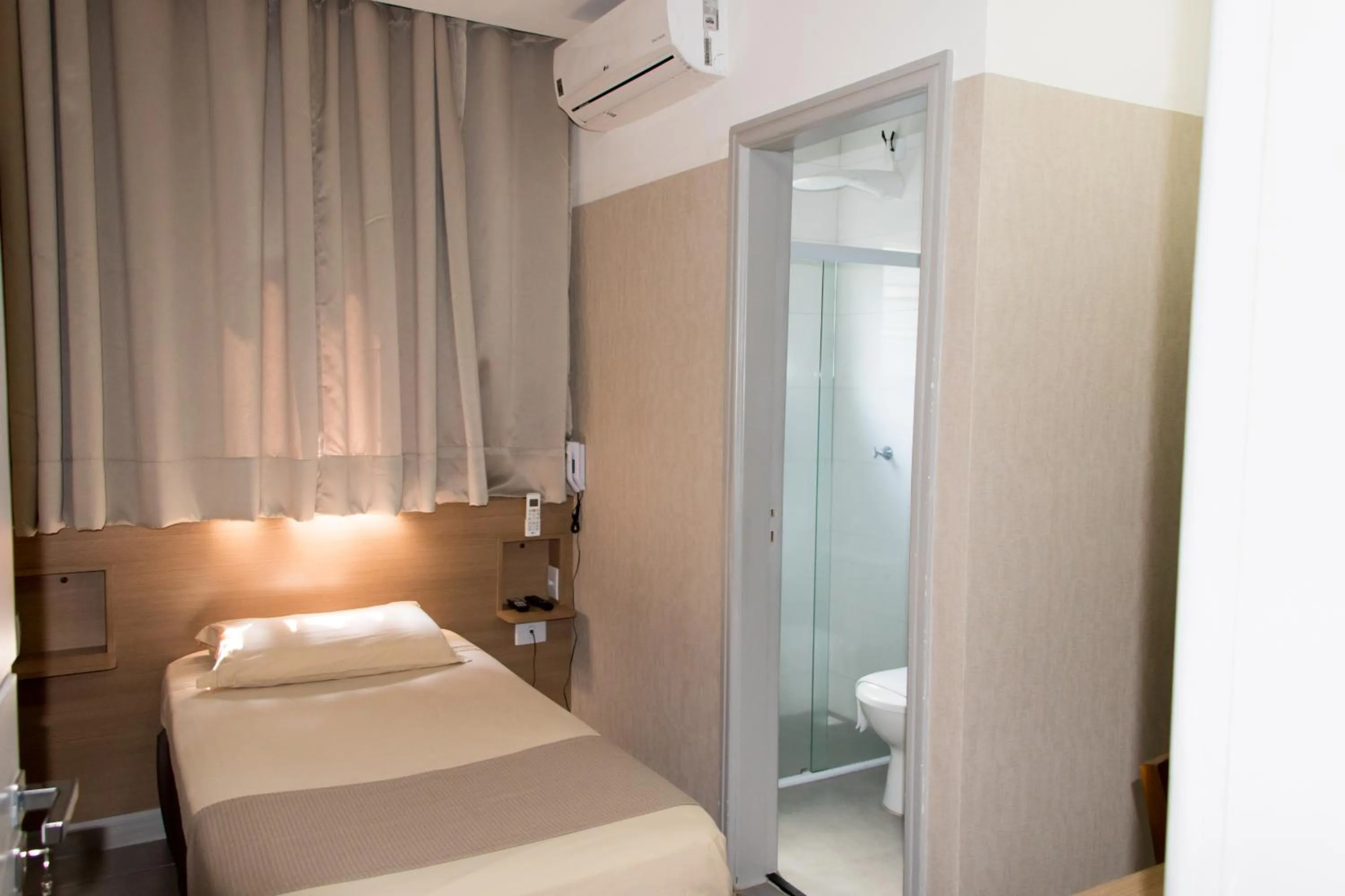 Bed in Pousada Du Valle