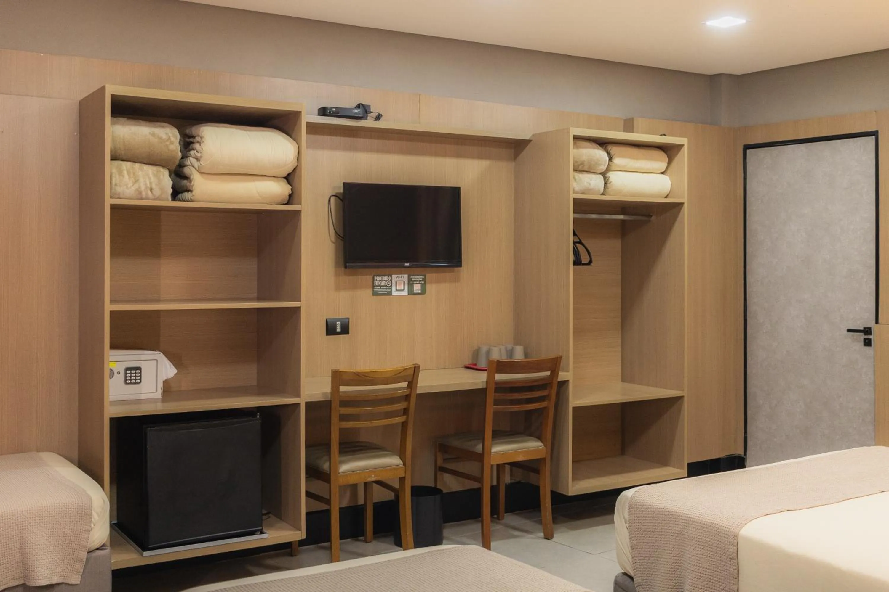 Bed in Pousada Du Valle