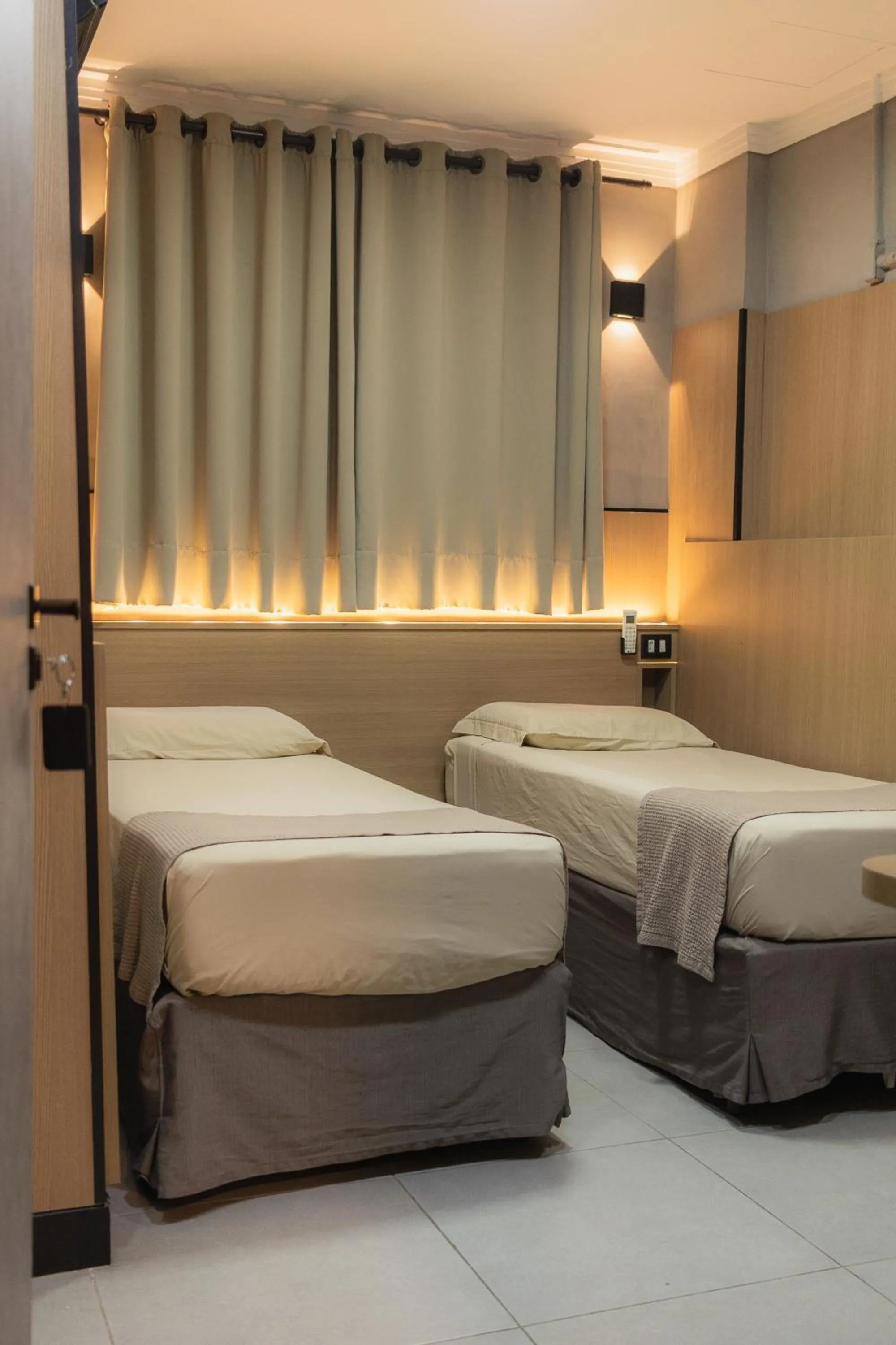 Bed in Pousada Du Valle