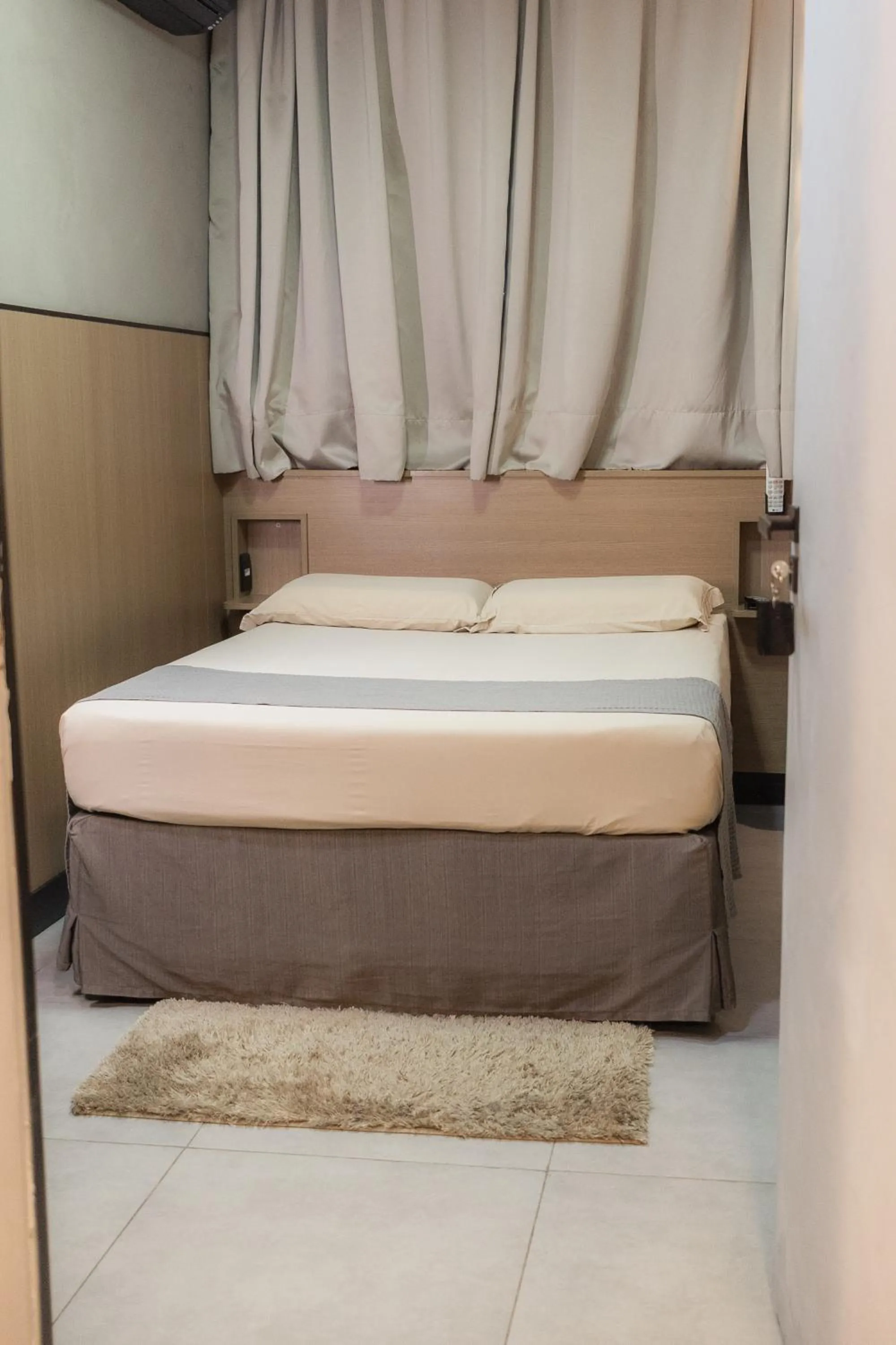 Bed in Pousada Du Valle