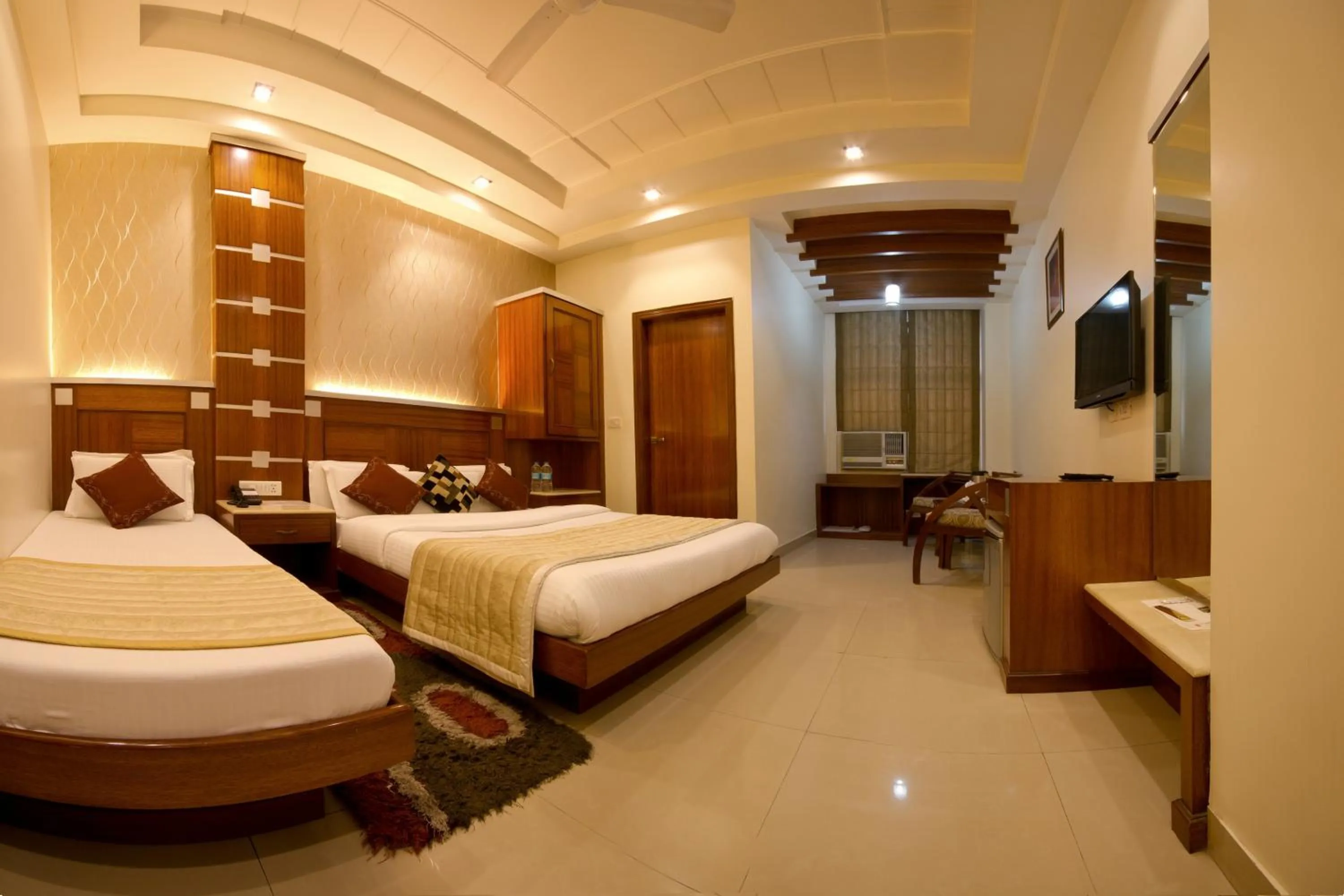 Bedroom, Bed in Hotel Aster Inn New Delhi