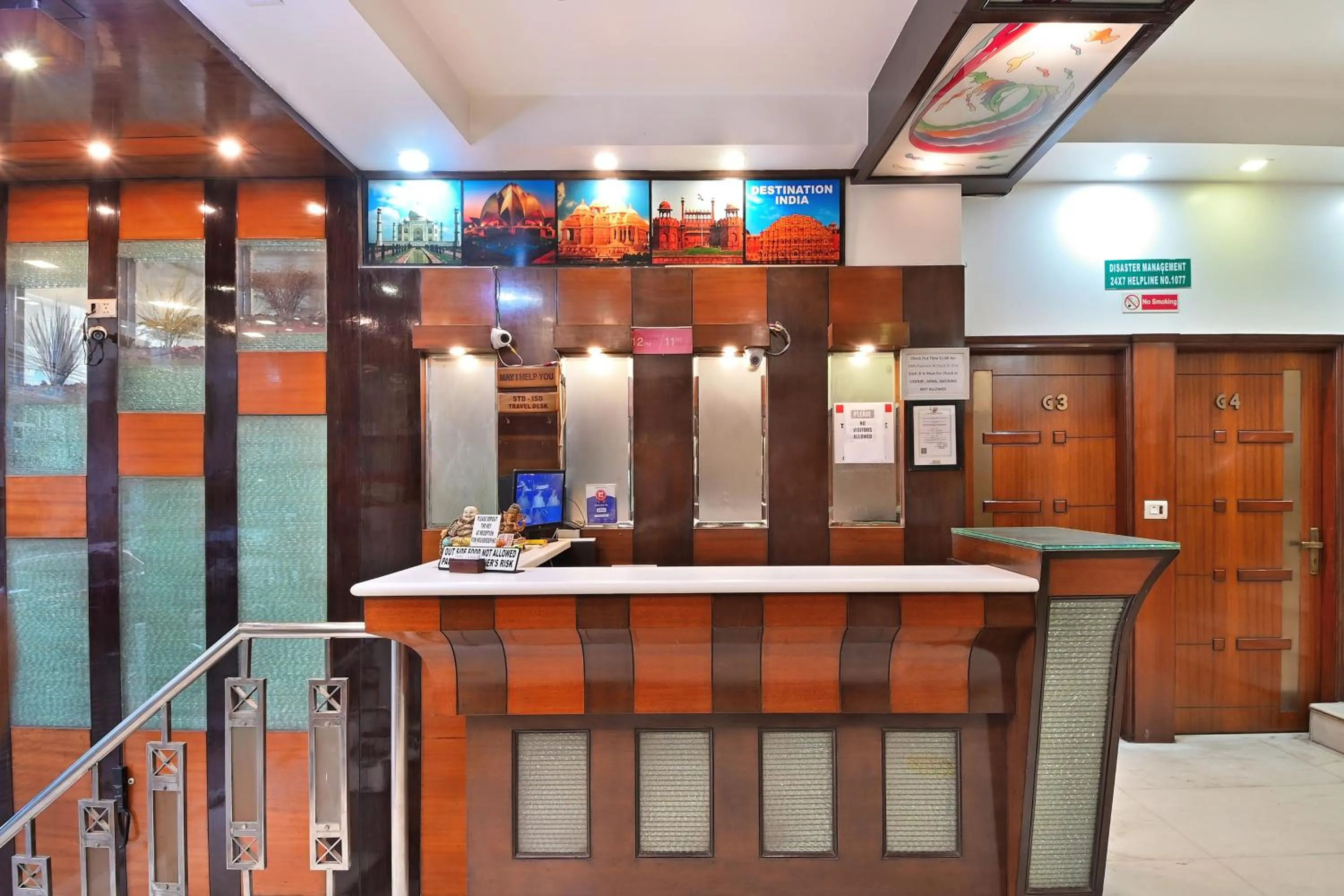 Lobby or reception in Hotel Aster Inn New Delhi