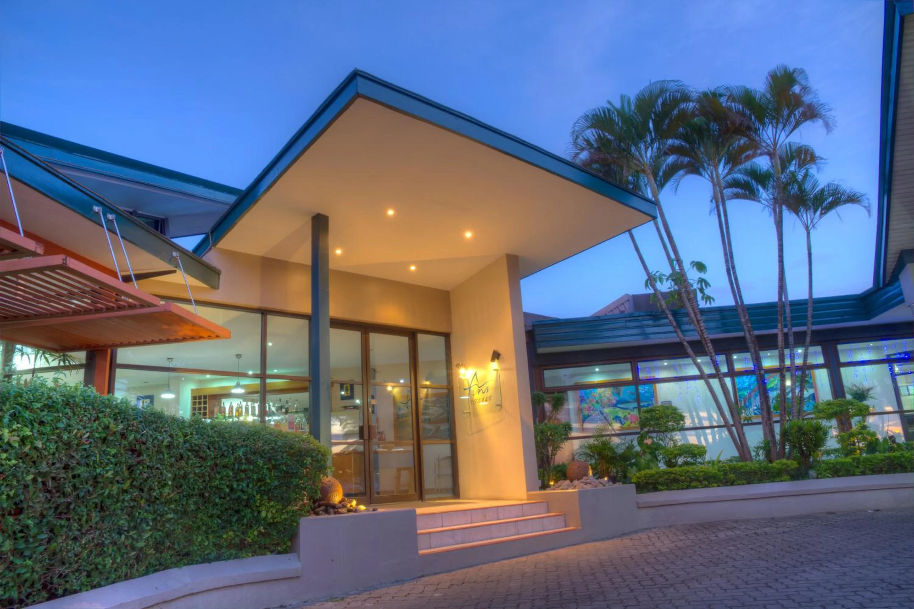 Facade/entrance in Tanoa Waterfront Hotel