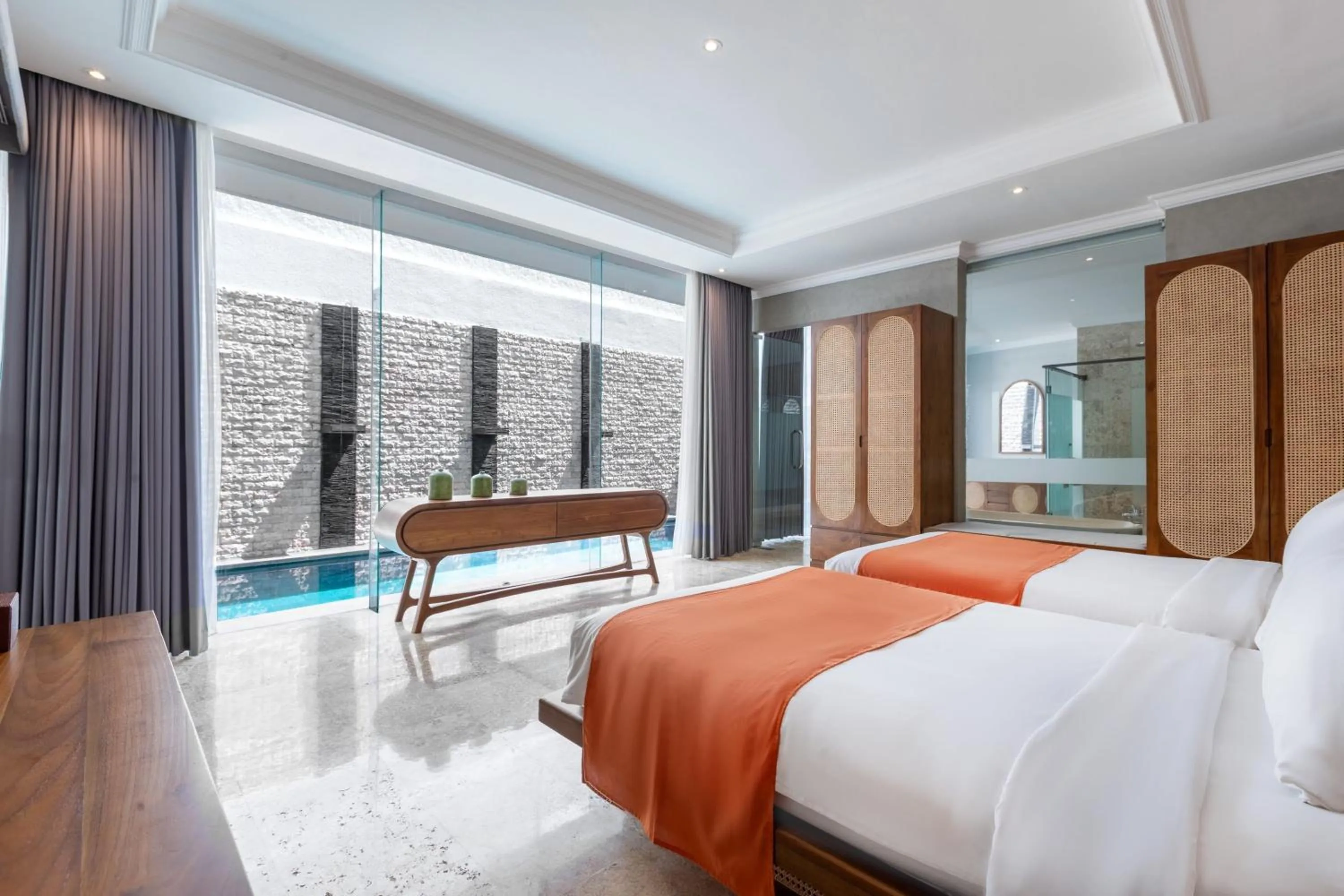 Photo of the whole room, Bed in Nunamkhalu Private Villa and Spa