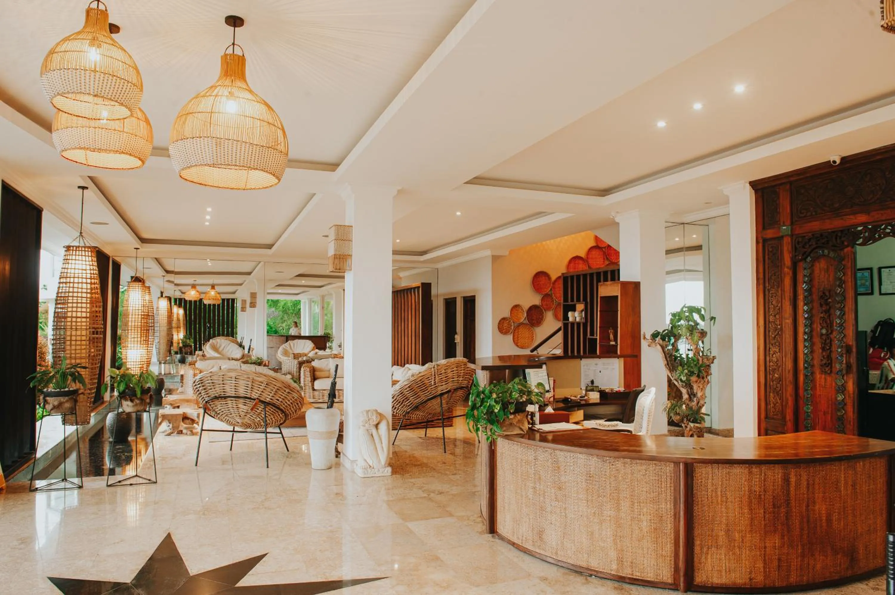 Lobby or reception in Nunamkhalu Private Villa and Spa