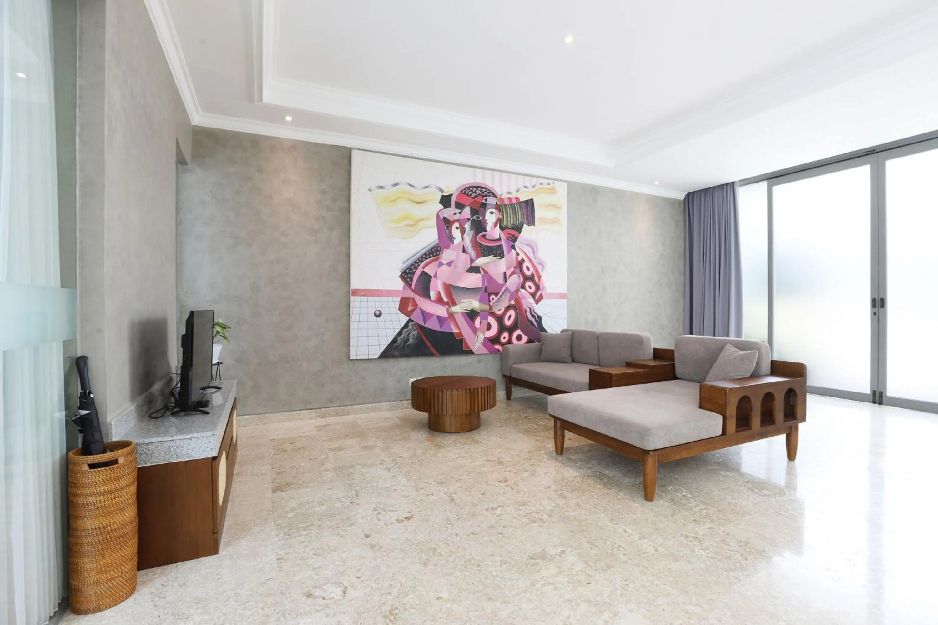 Living room in Nunamkhalu Private Villa and Spa