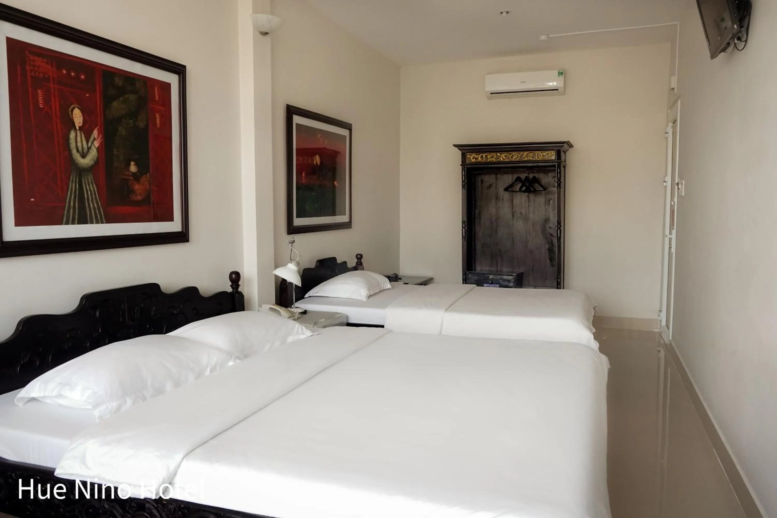 Bed in Hue Nino Hotel