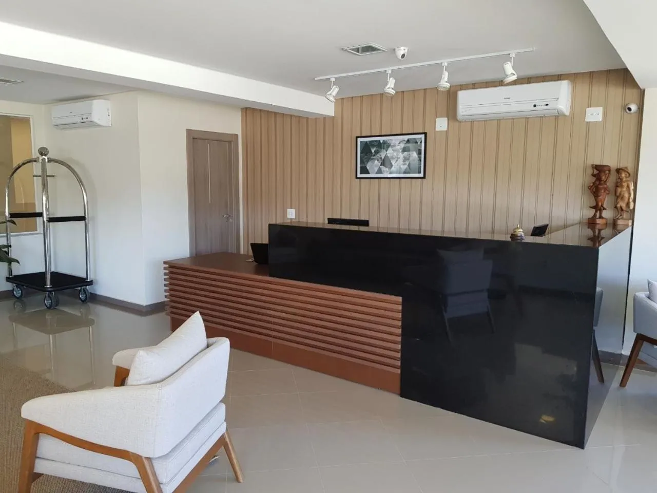 Lobby or reception in Paracambi Top Hotel