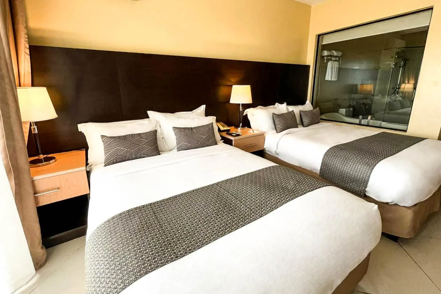 Bedroom, Bed in The Lake Hotel Tagaytay