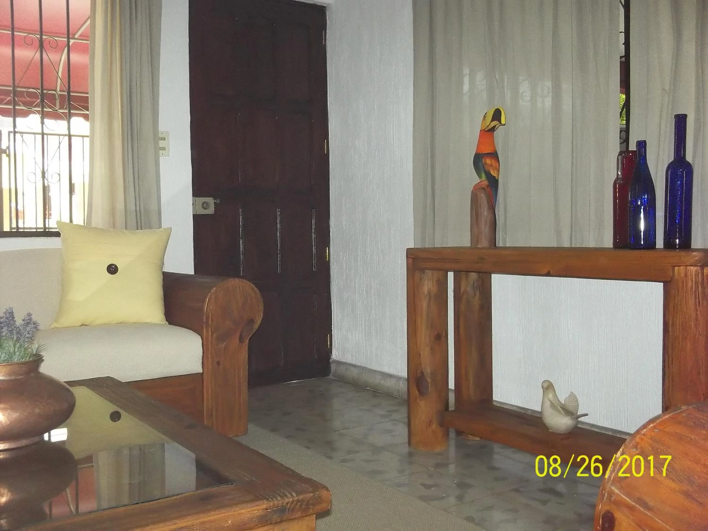 Living room in La Casa del Chac