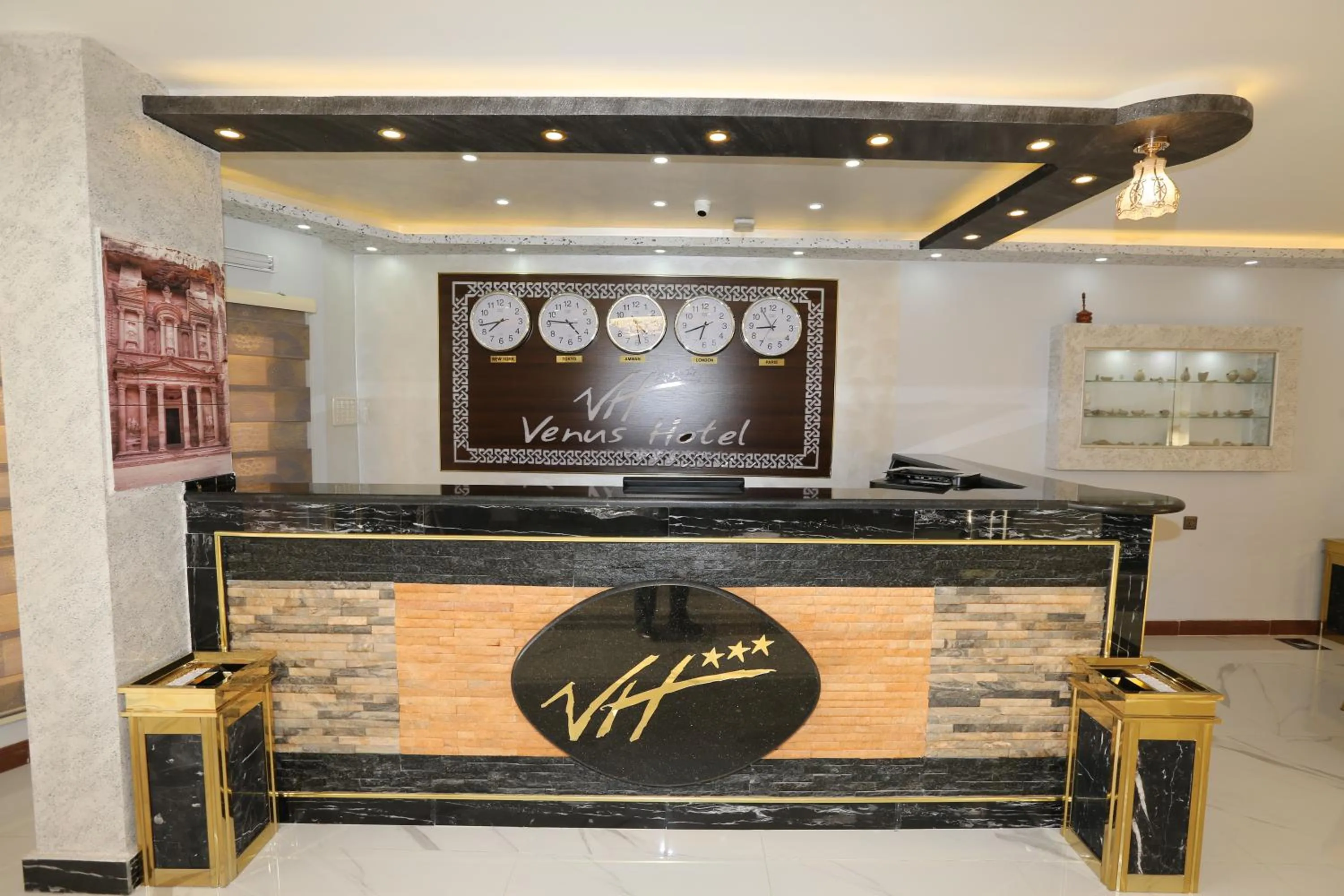 Lobby or reception in Venus Hotel