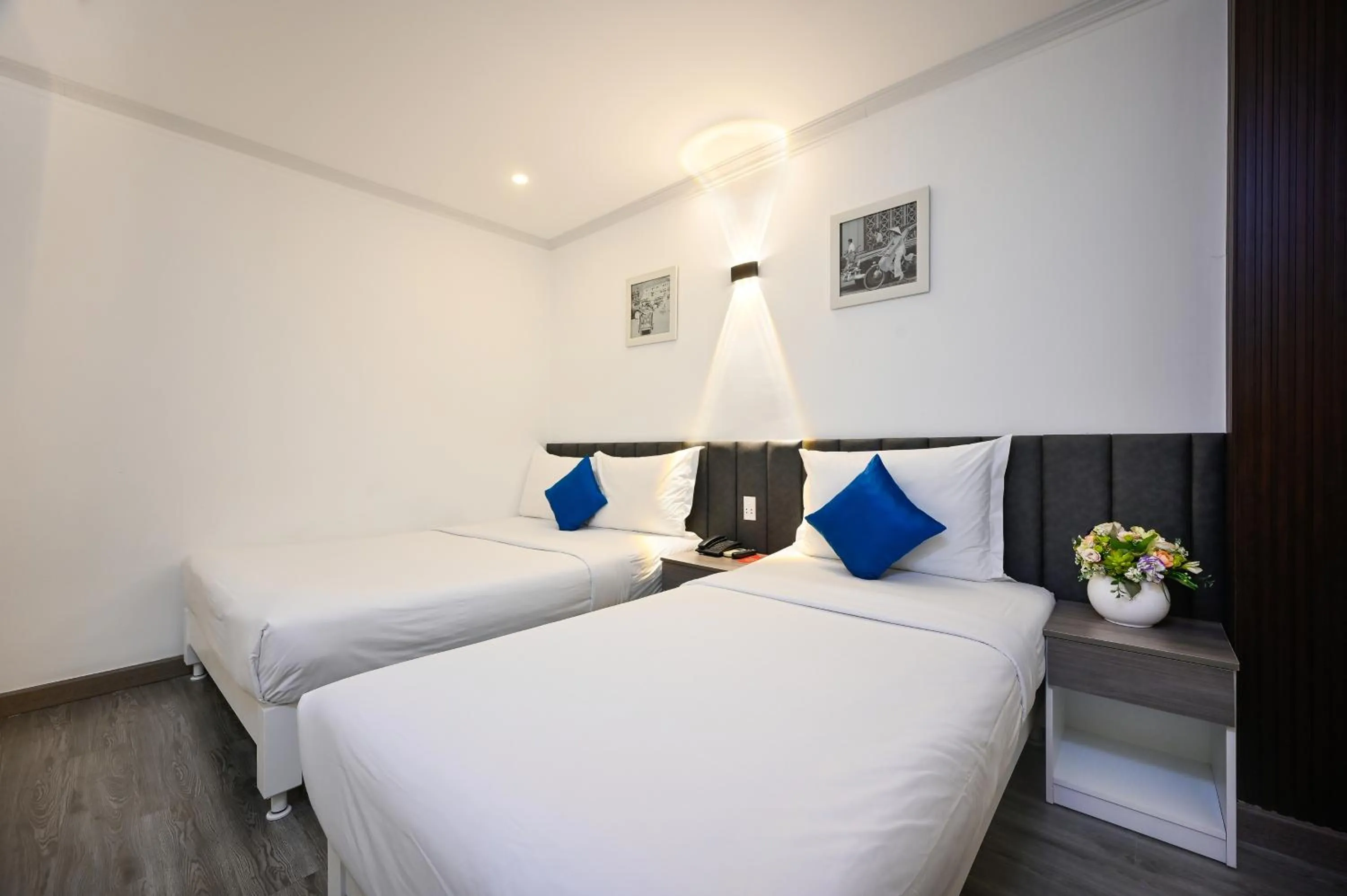 Photo of the whole room, Bed in Ruby Saigon Hotel - Ben Thanh