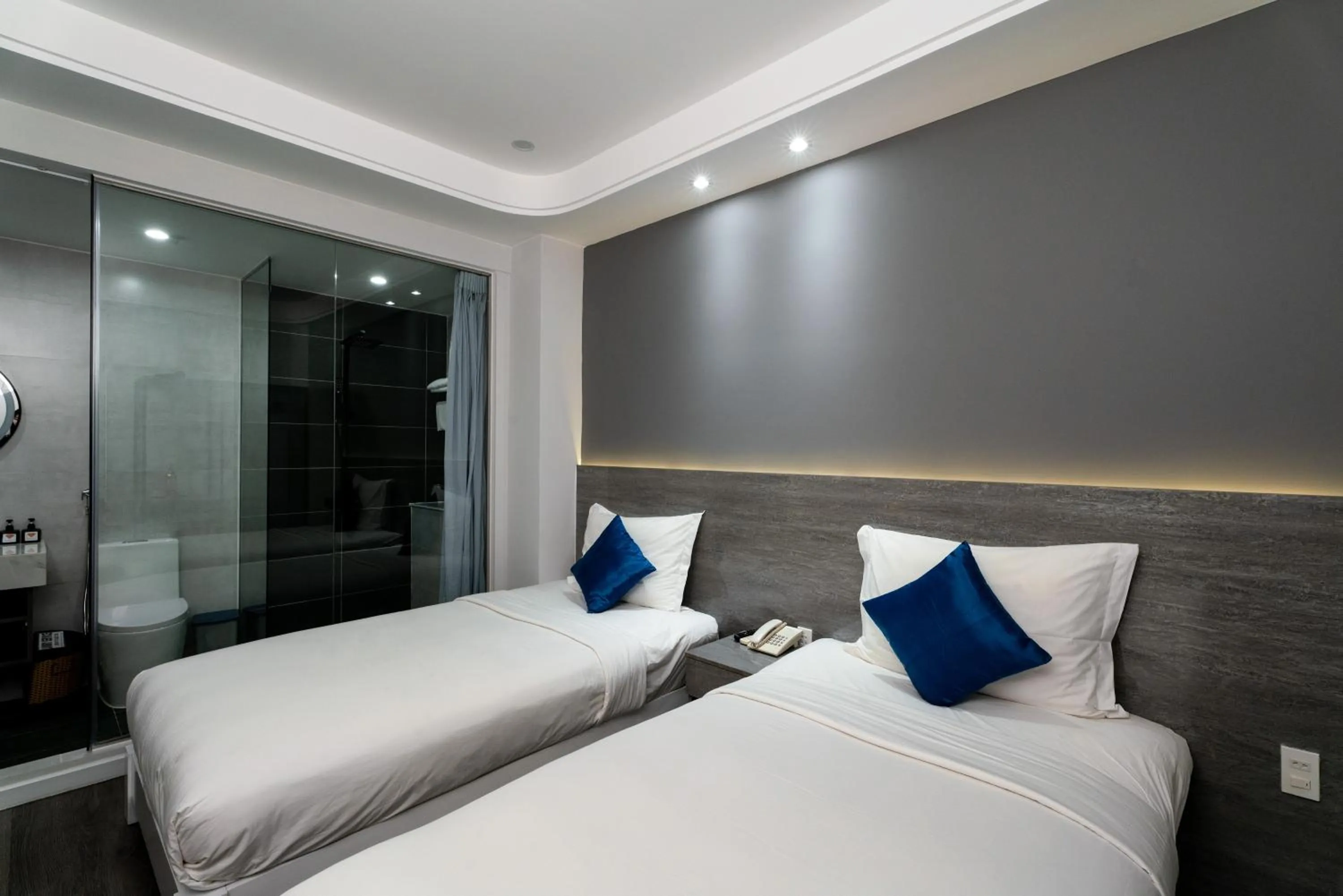 Photo of the whole room, Bed in Ruby Saigon Hotel - Ben Thanh